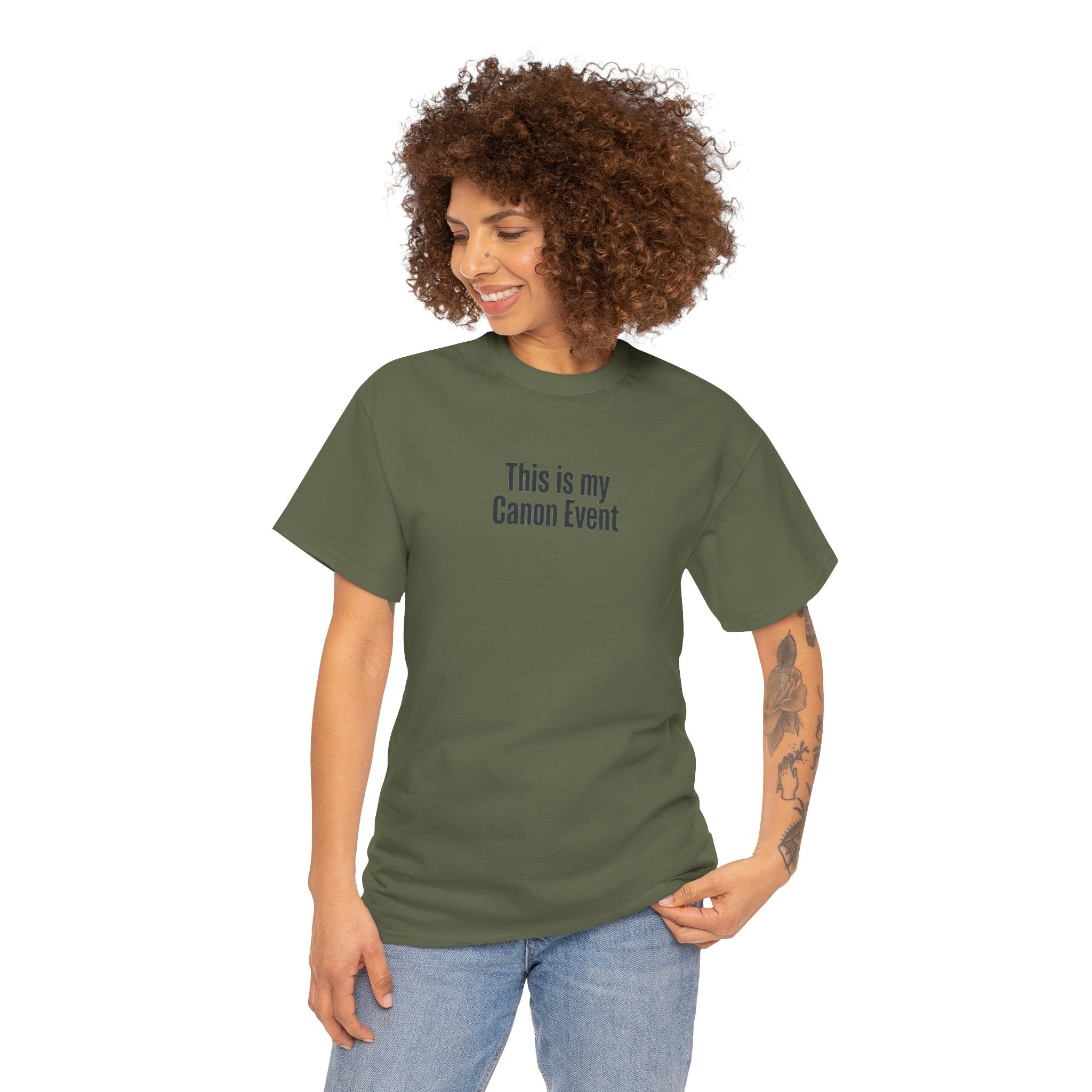 This Is My Canon Event T-Shirt — Funny Fan Quote Tee