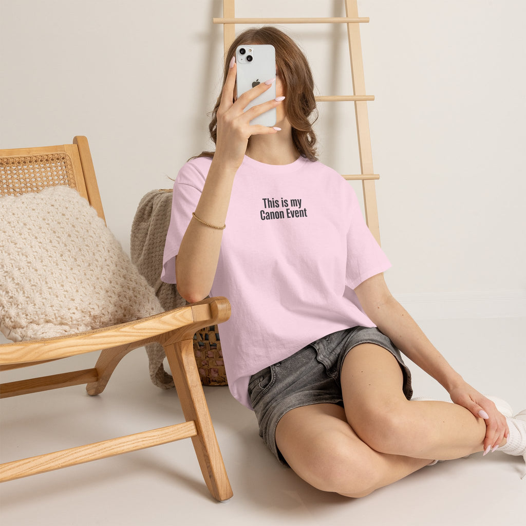 This Is My Canon Event T-Shirt — Funny Fan Quote Tee