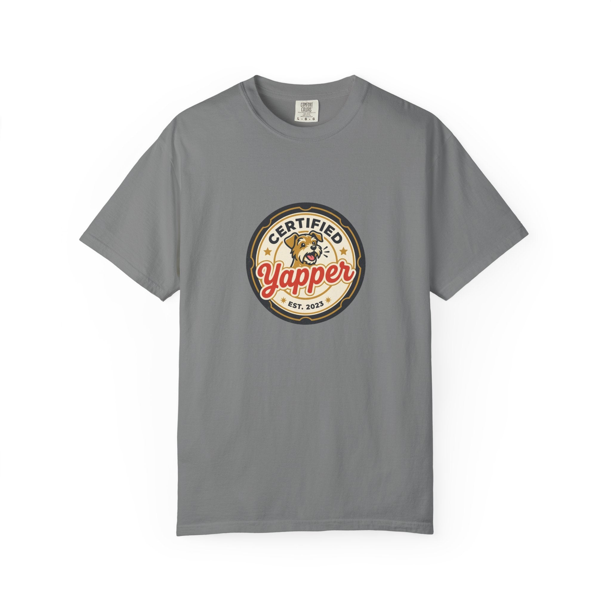 Certified Yapper T-Shirt — Funny Dog Lover Tee