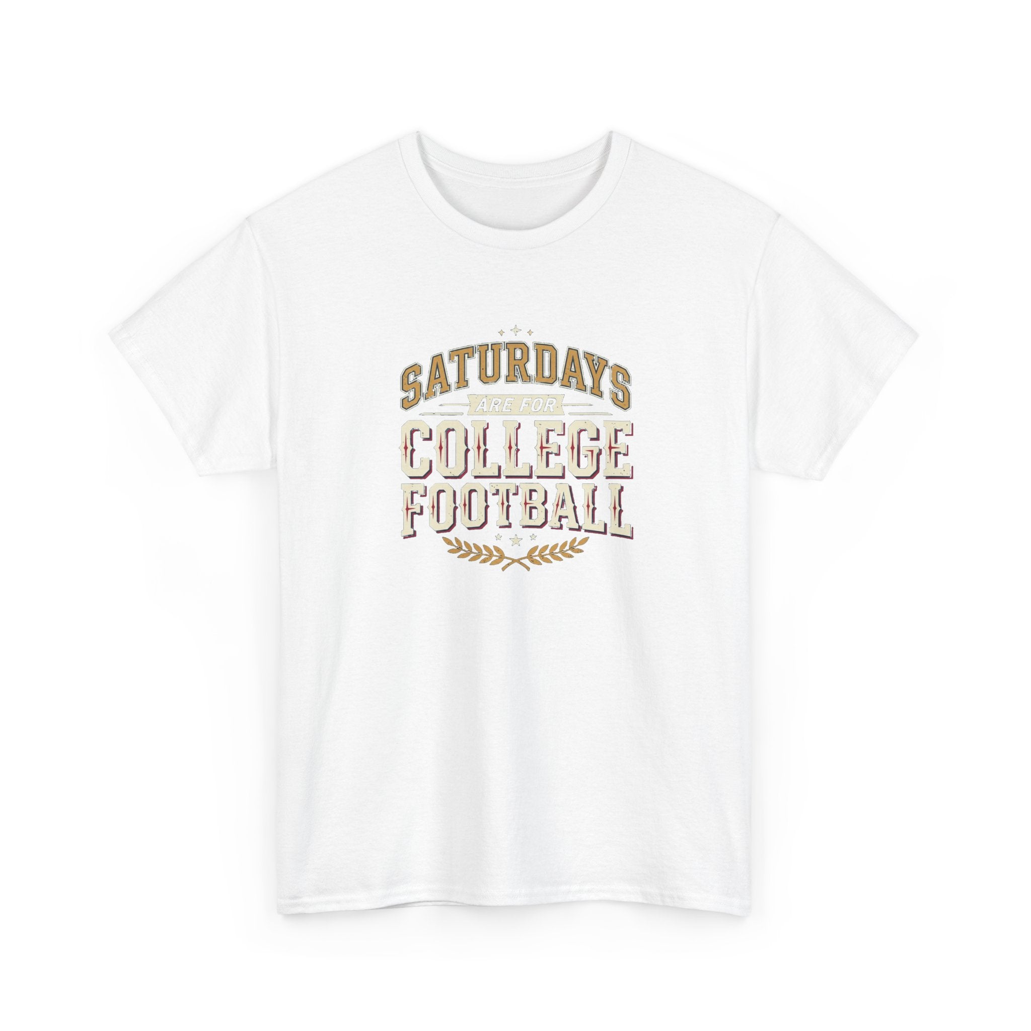 Saturdays College Football Tee — Vintage Game Day Shirt