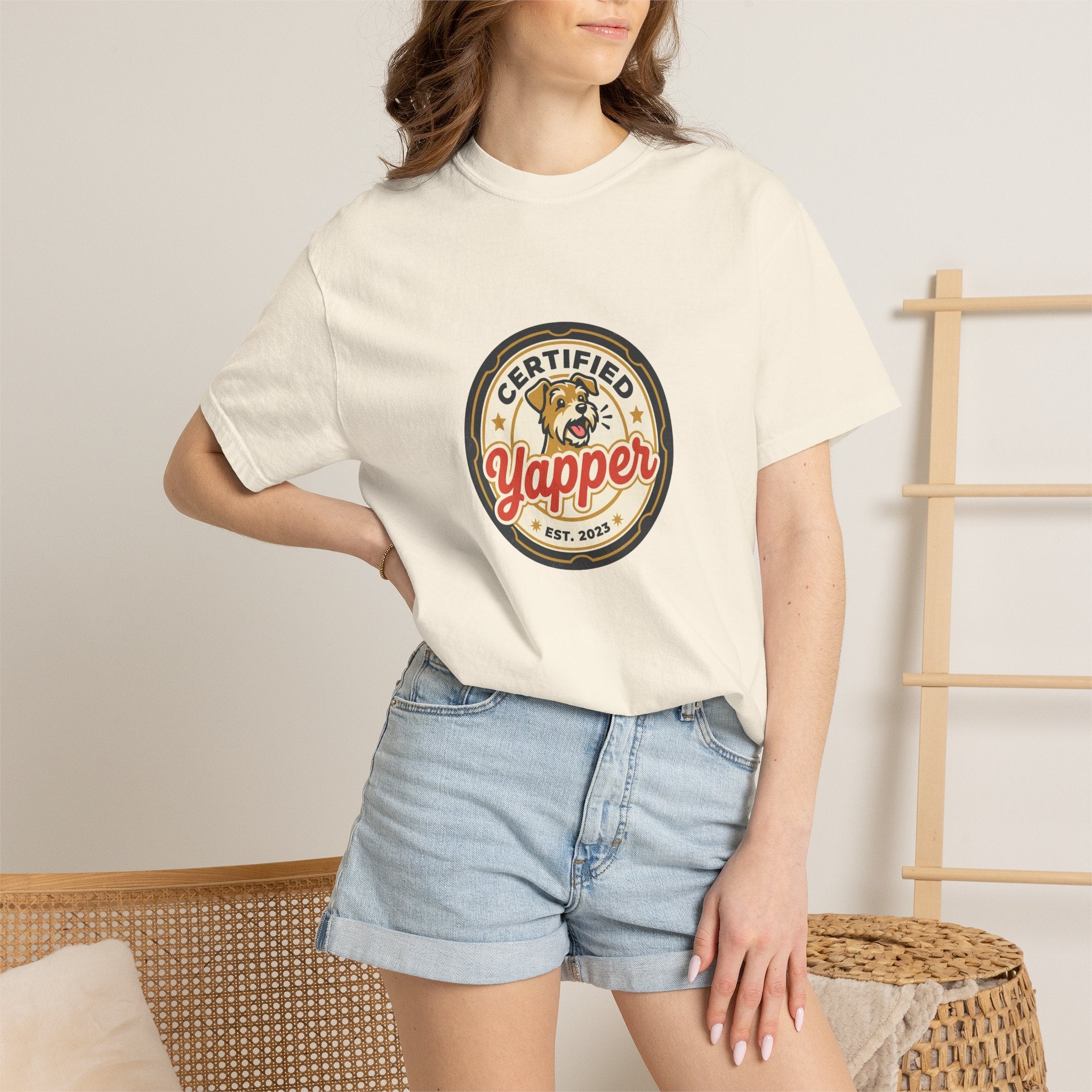 Certified Yapper T-Shirt — Funny Dog Lover Tee