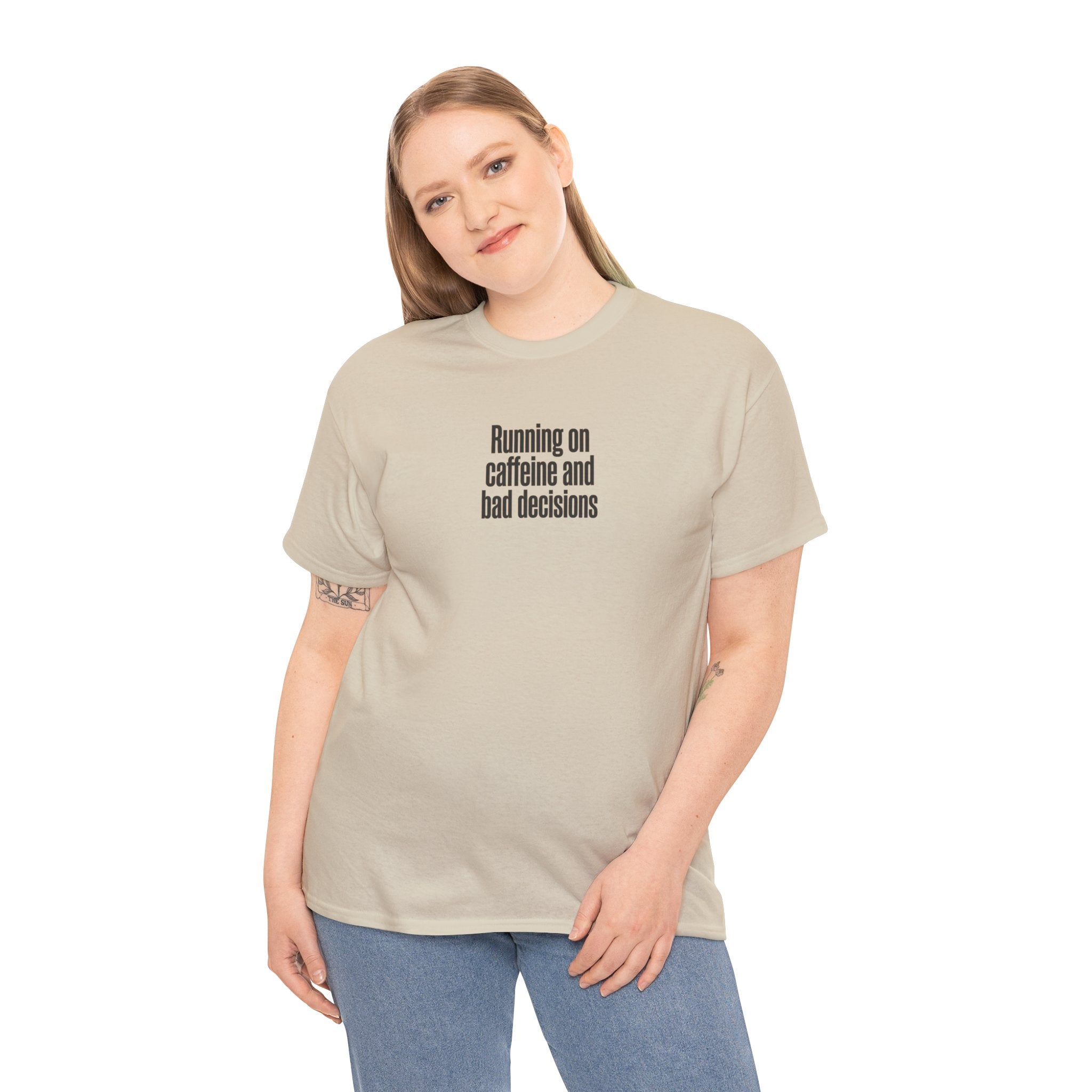 Running on Caffeine and Bad Decisions T-Shirt