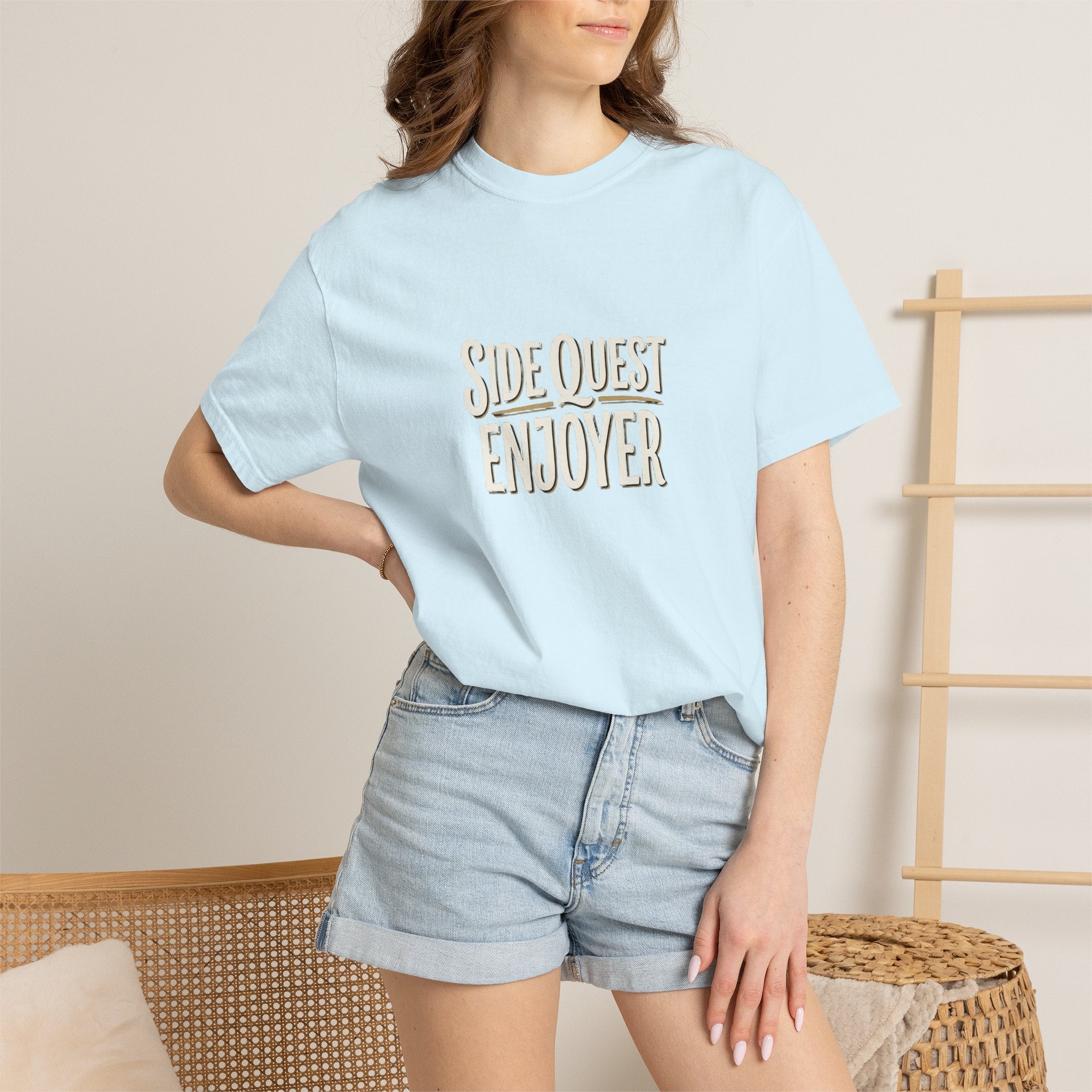 Side Quest Enjoyer T-Shirt — Retro Gamer Adventure Tee