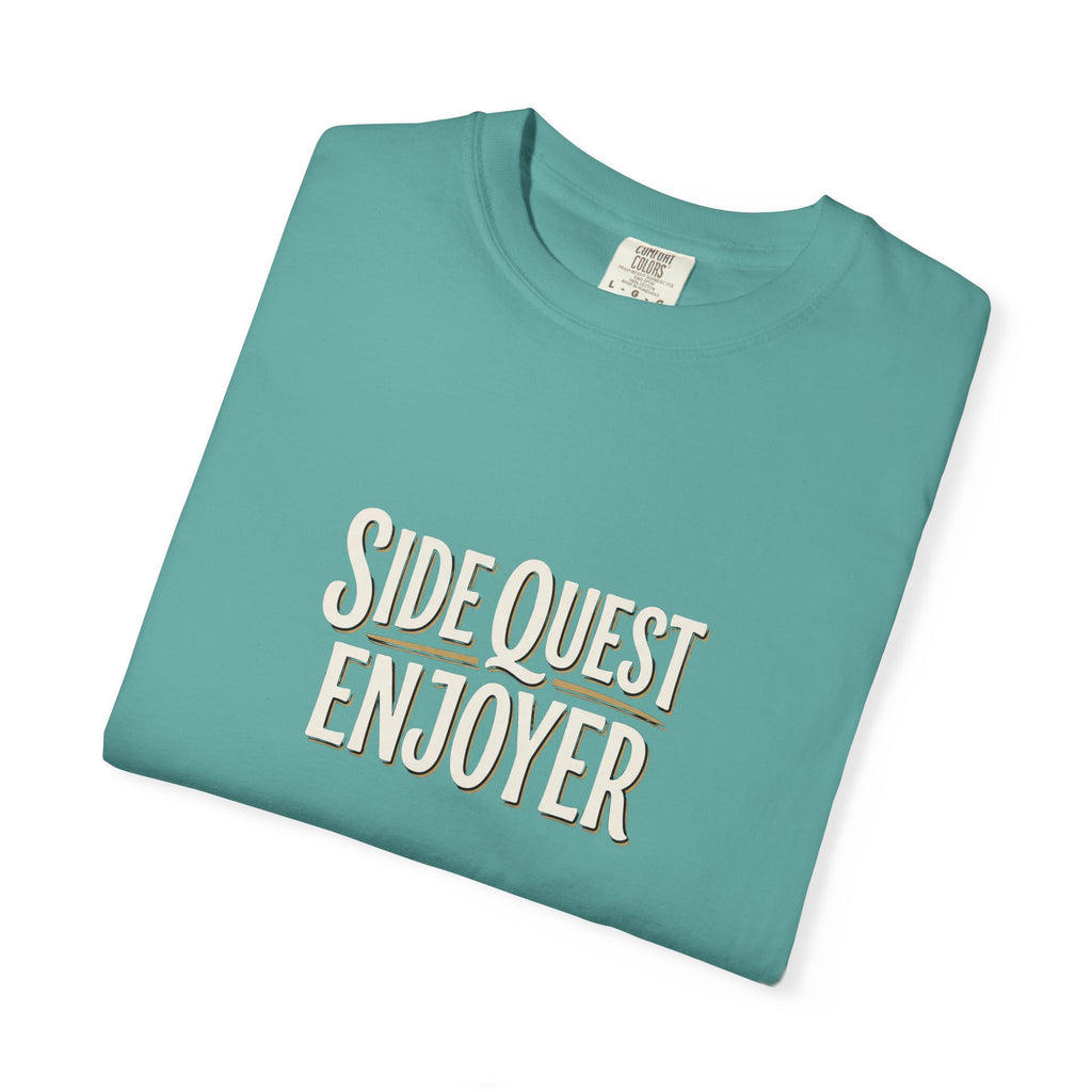 Side Quest Enjoyer T-Shirt — Retro Gamer Adventure Tee