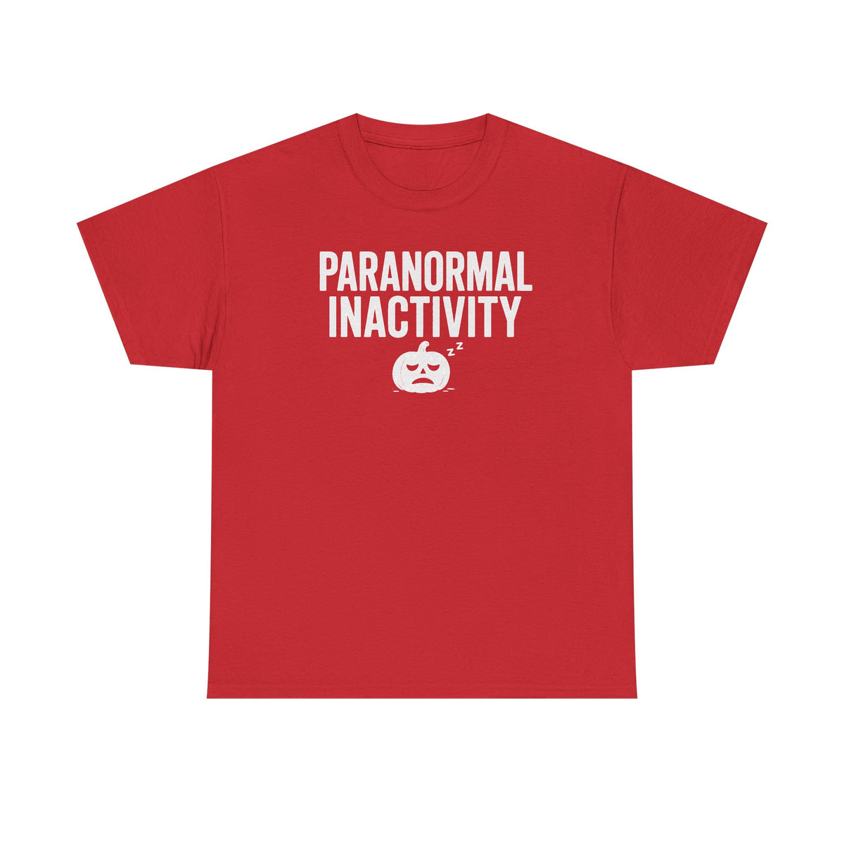 Paranormal Inactivity Shirt, Funny Halloween Shirt, Lazy Horror Movie Tee, Paranormal Activity Parody, Spooky T Shirt, Horror Fan Gift