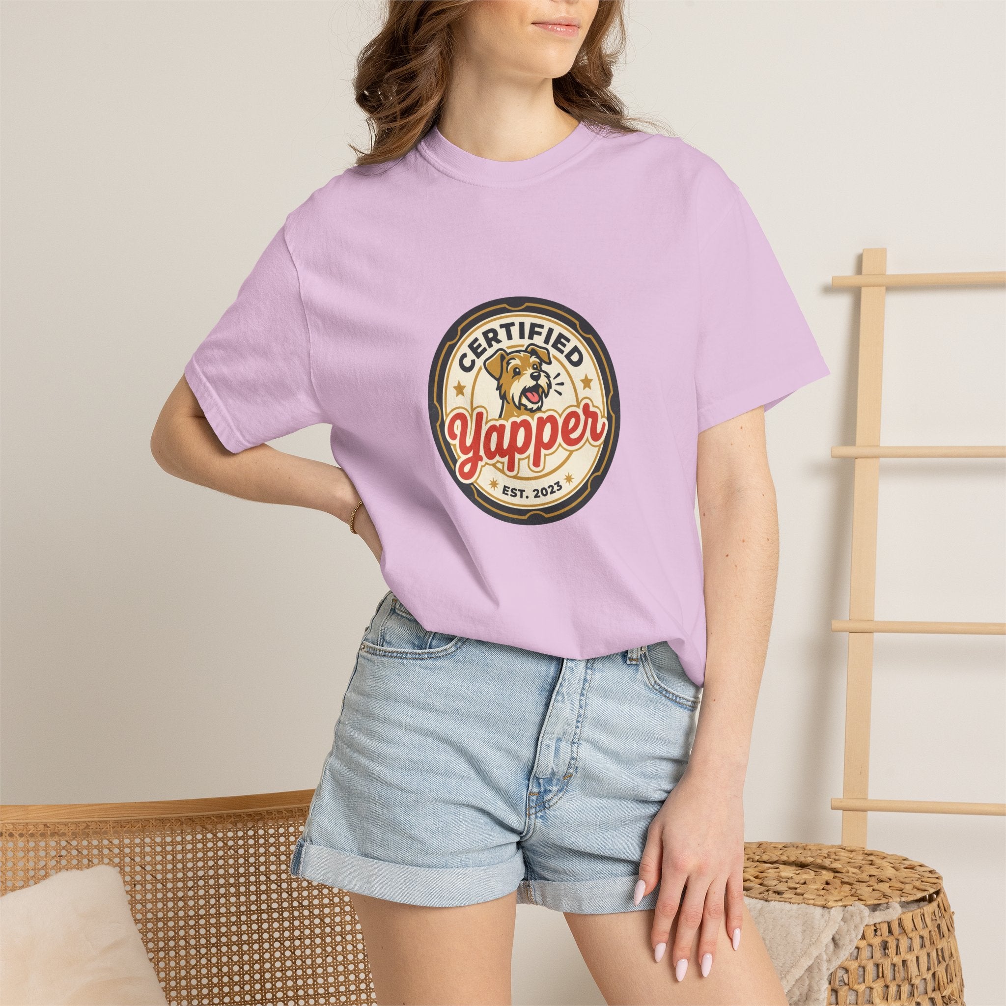 Certified Yapper T-Shirt — Funny Dog Lover Tee