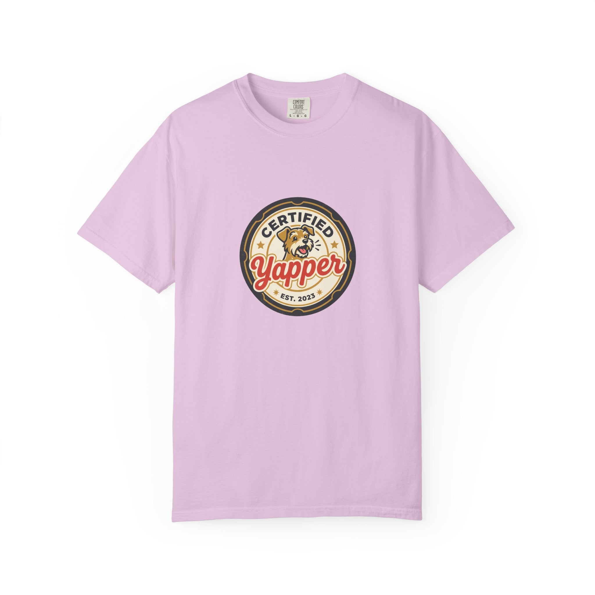 Certified Yapper T-Shirt — Funny Dog Lover Tee