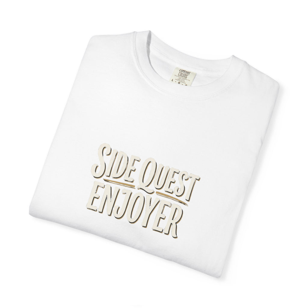 Side Quest Enjoyer T-Shirt — Retro Gamer Adventure Tee