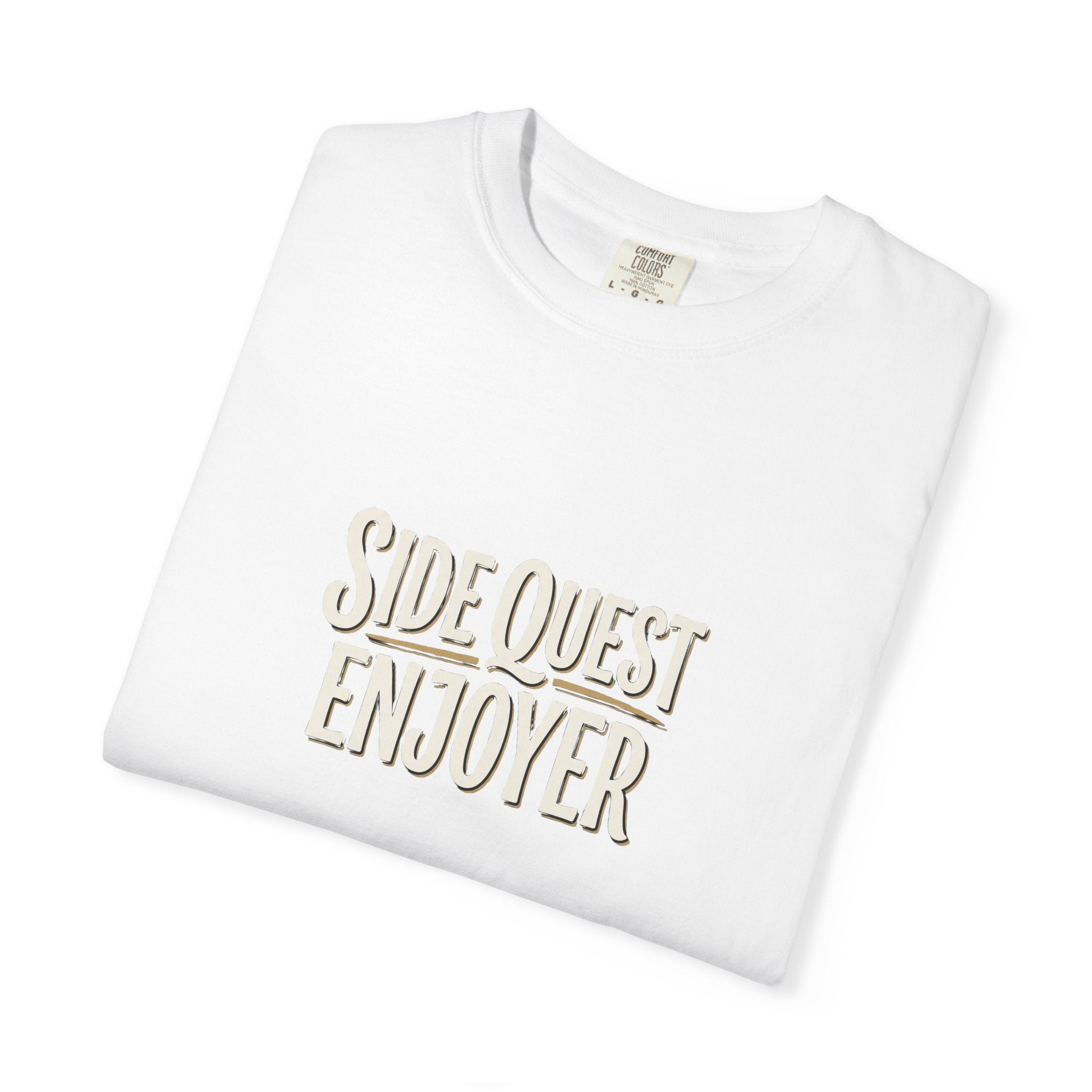 Side Quest Enjoyer T-Shirt — Retro Gamer Adventure Tee
