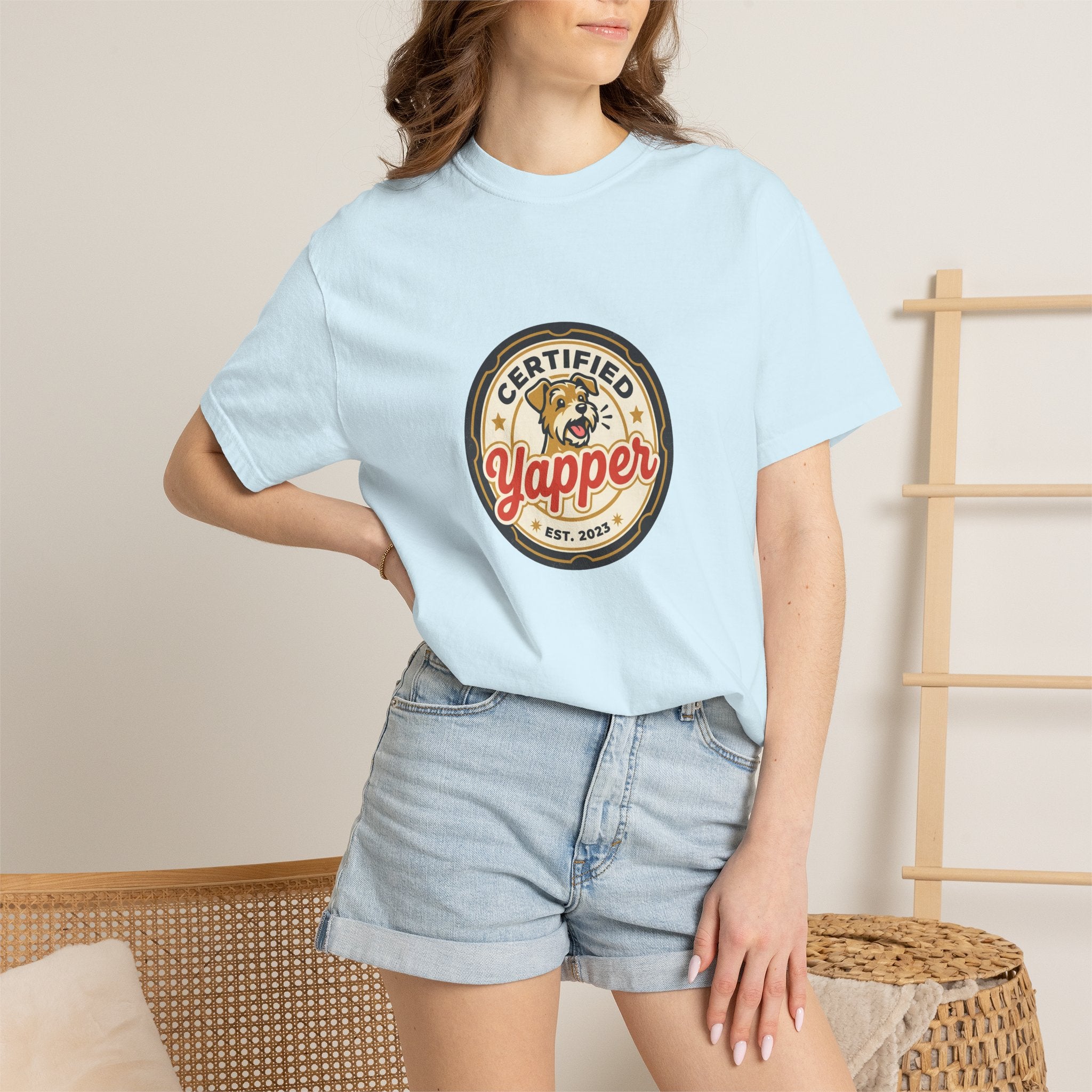 Certified Yapper T-Shirt — Funny Dog Lover Tee