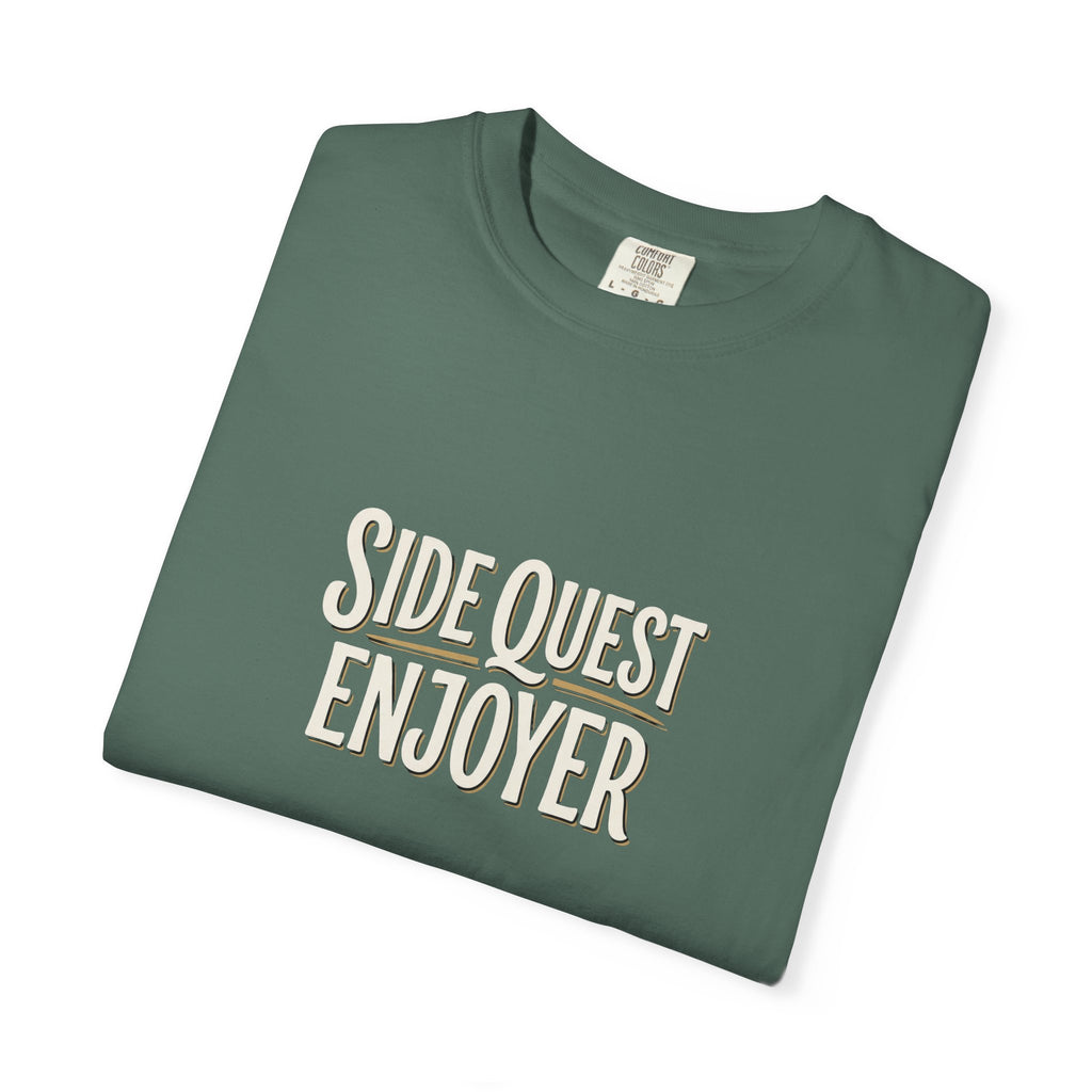 Side Quest Enjoyer T-Shirt — Retro Gamer Adventure Tee