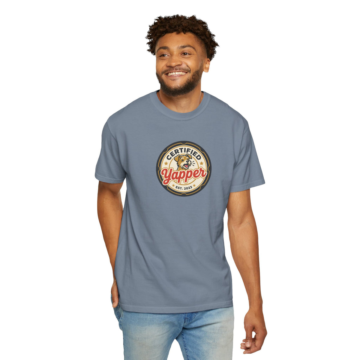 Certified Yapper T-Shirt — Funny Dog Lover Tee