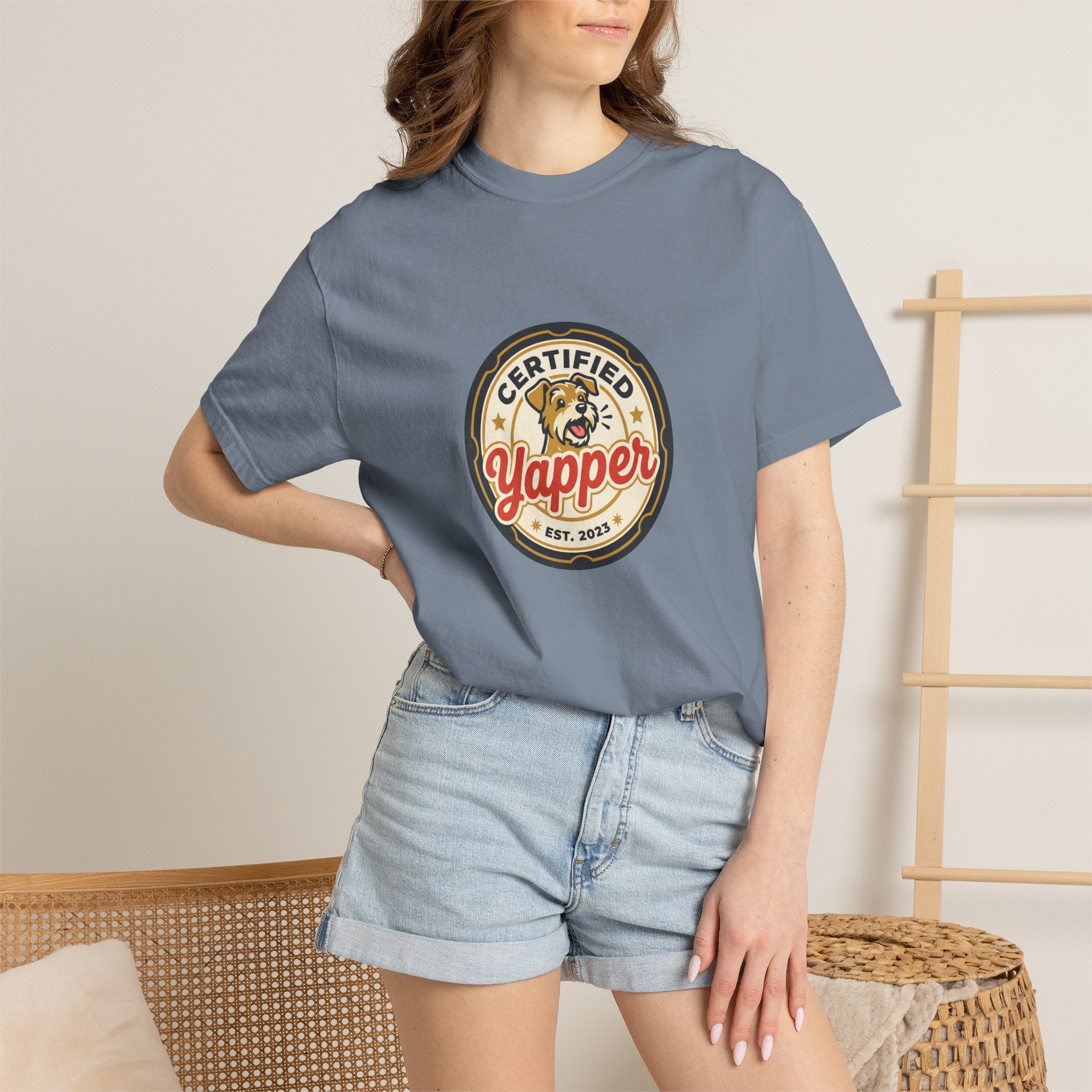 Certified Yapper T-Shirt — Funny Dog Lover Tee