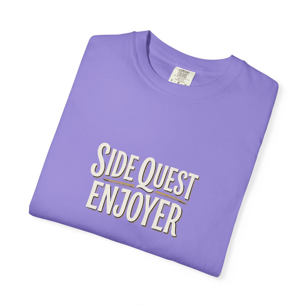 Side Quest Enjoyer T-Shirt — Retro Gamer Adventure Tee