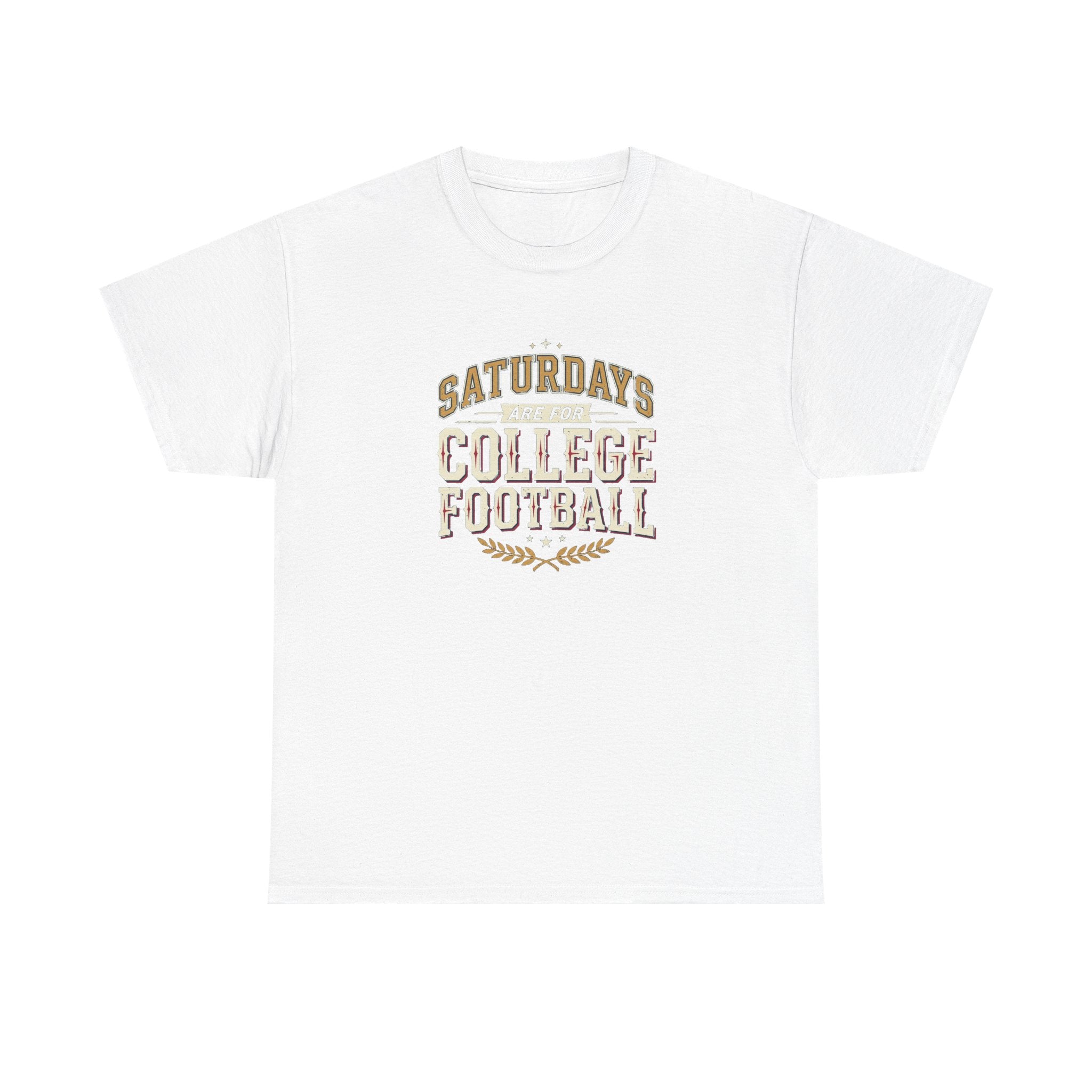 Saturdays College Football Tee — Vintage Game Day Shirt