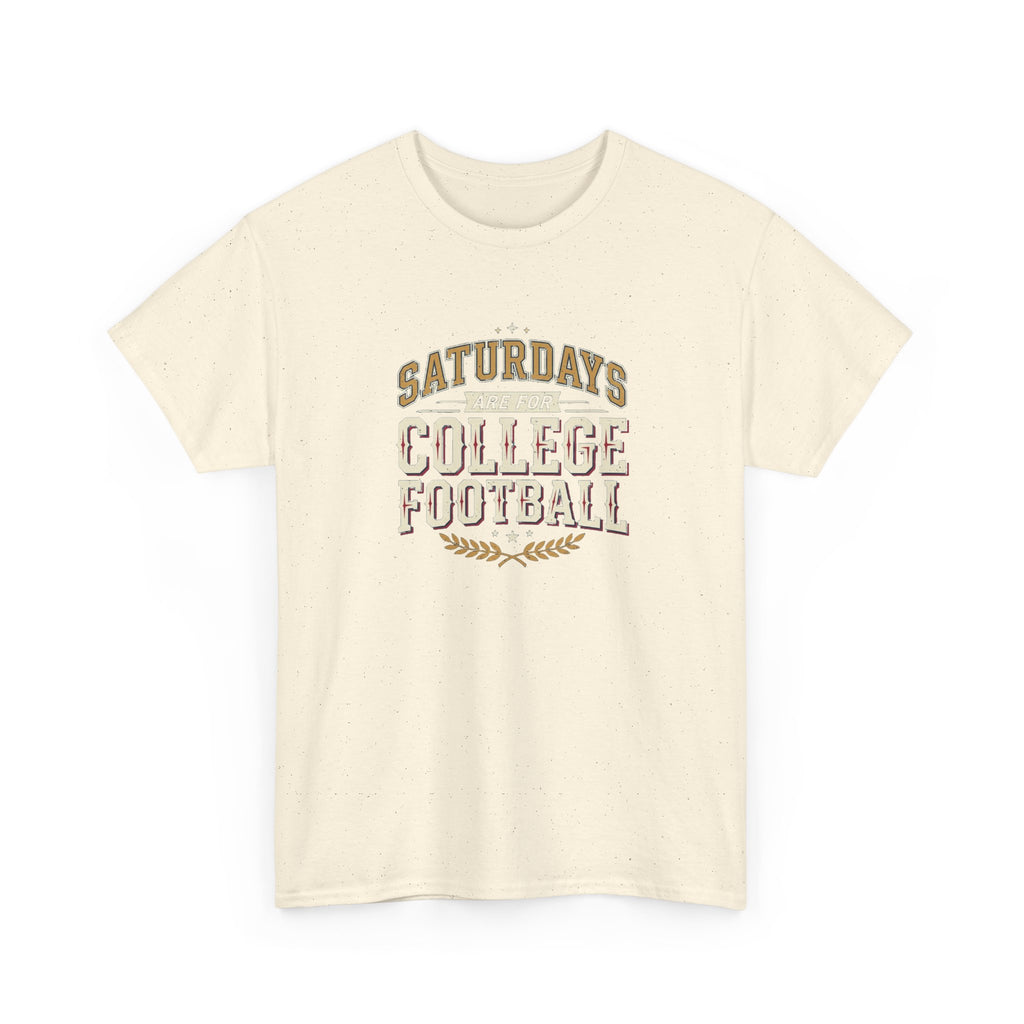 Saturdays College Football Tee — Vintage Game Day Shirt