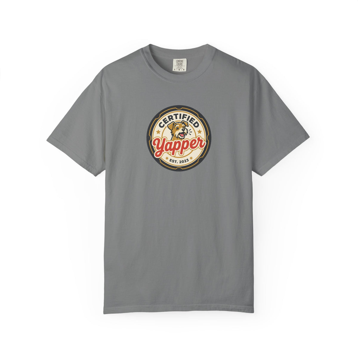 Certified Yapper T-Shirt — Funny Dog Lover Tee