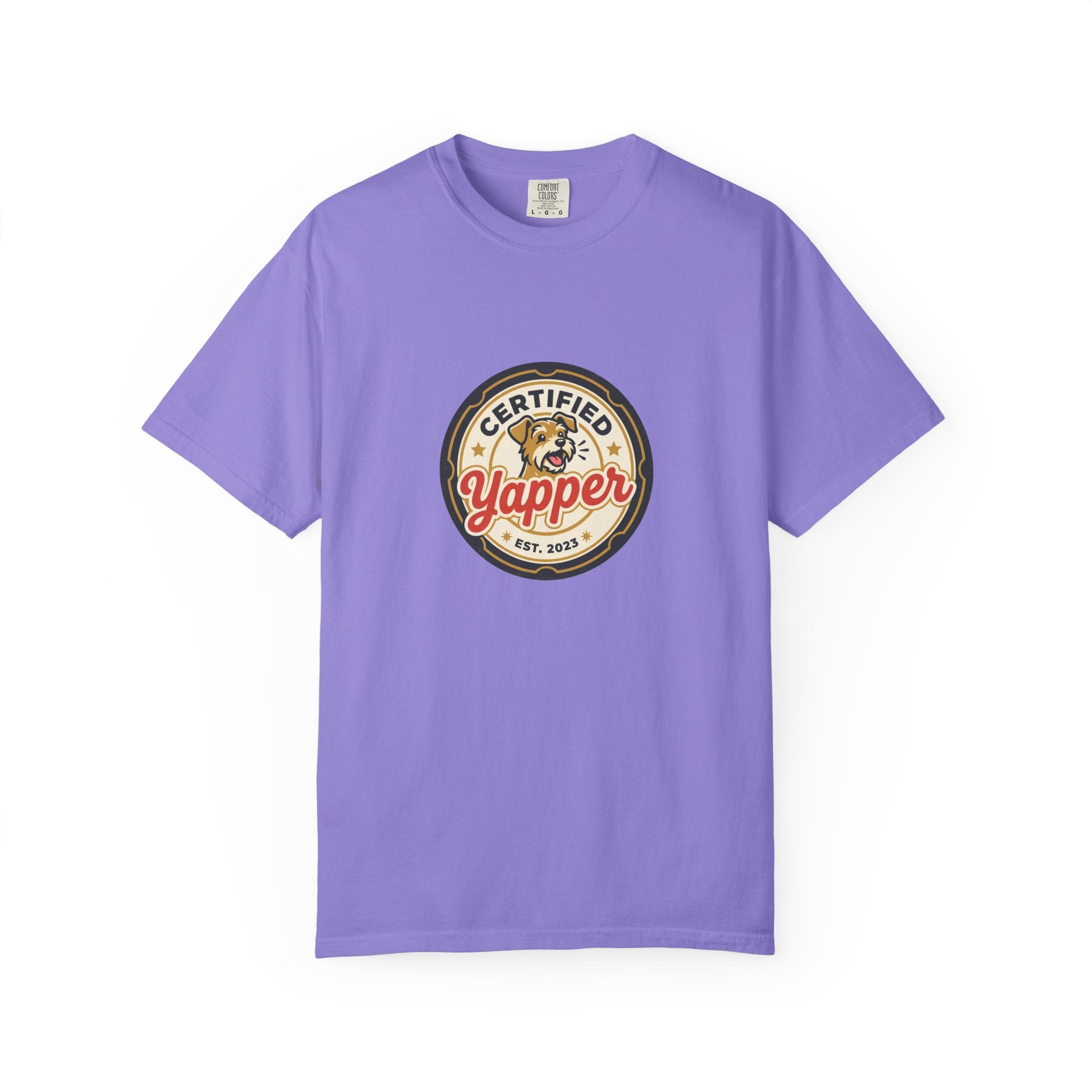 Certified Yapper T-Shirt — Funny Dog Lover Tee