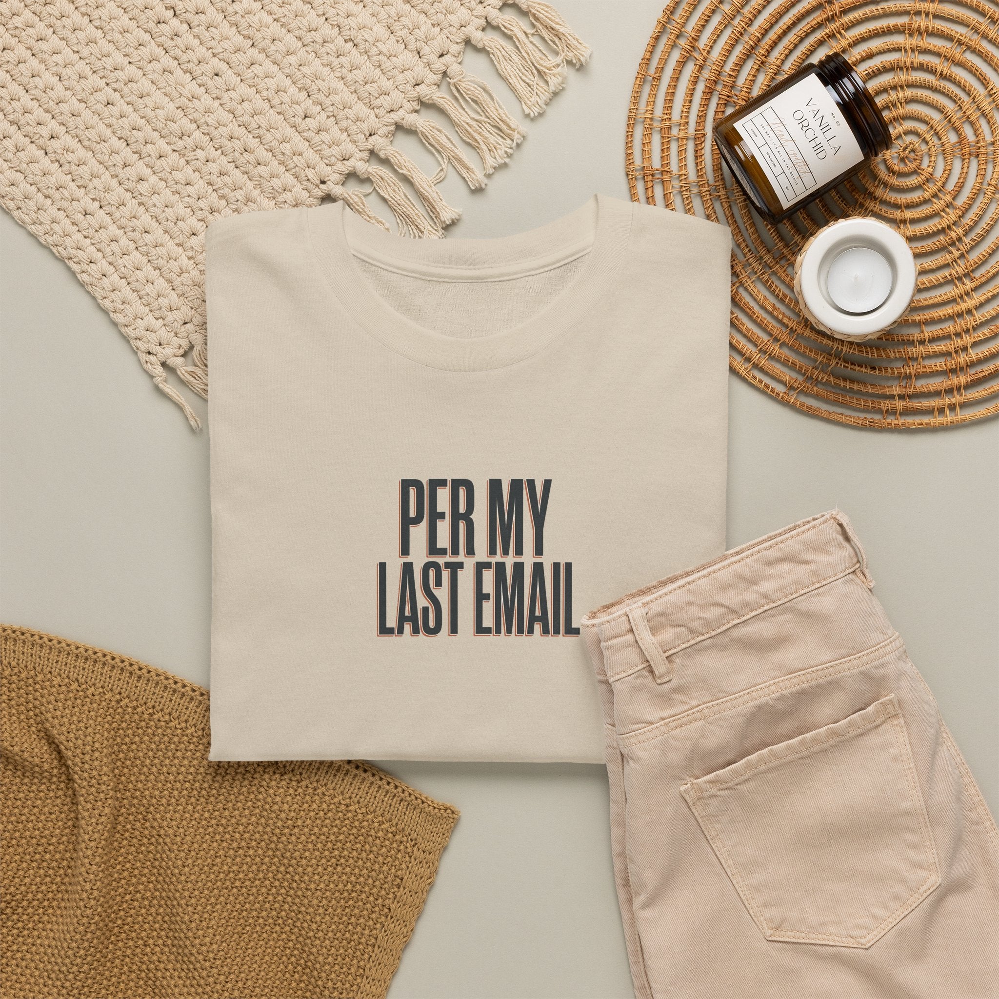 Per My Last Email Tee — Funny Office Quote T-Shirt