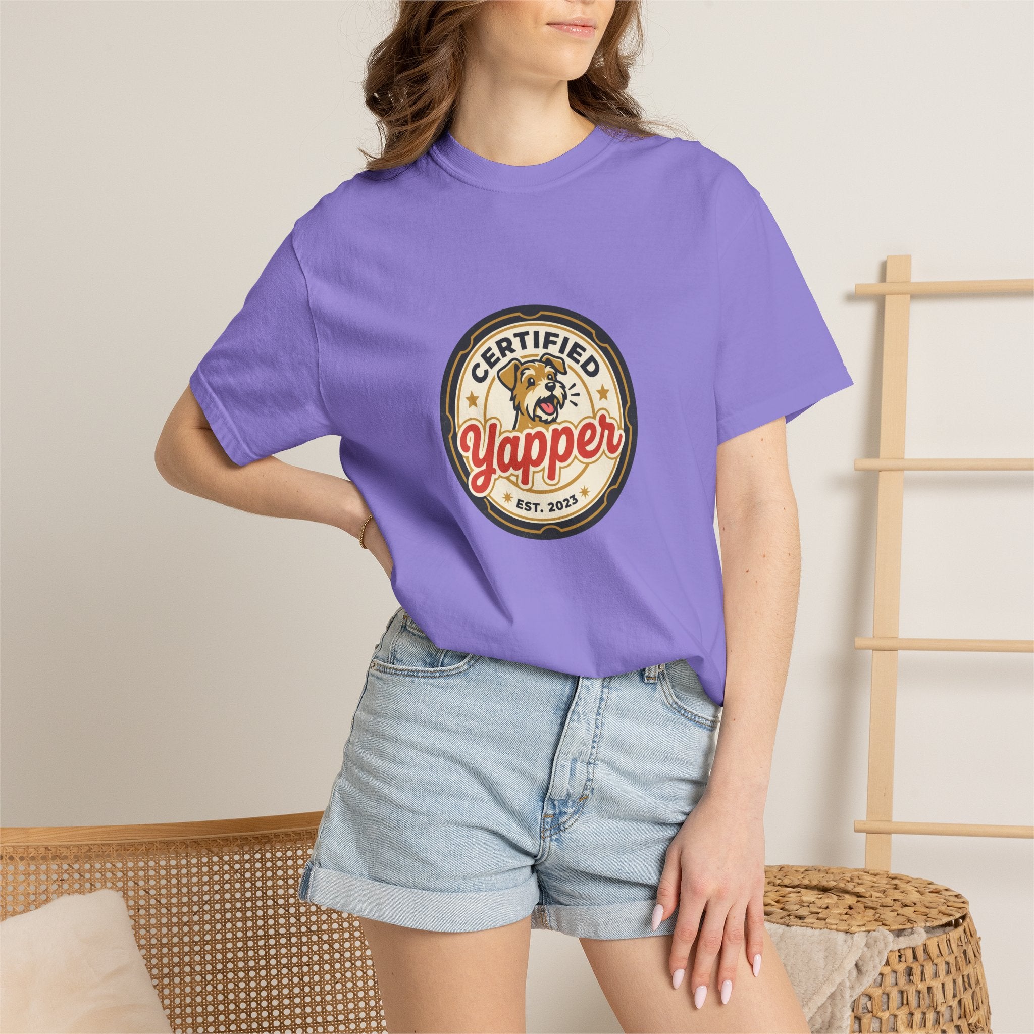 Certified Yapper T-Shirt — Funny Dog Lover Tee