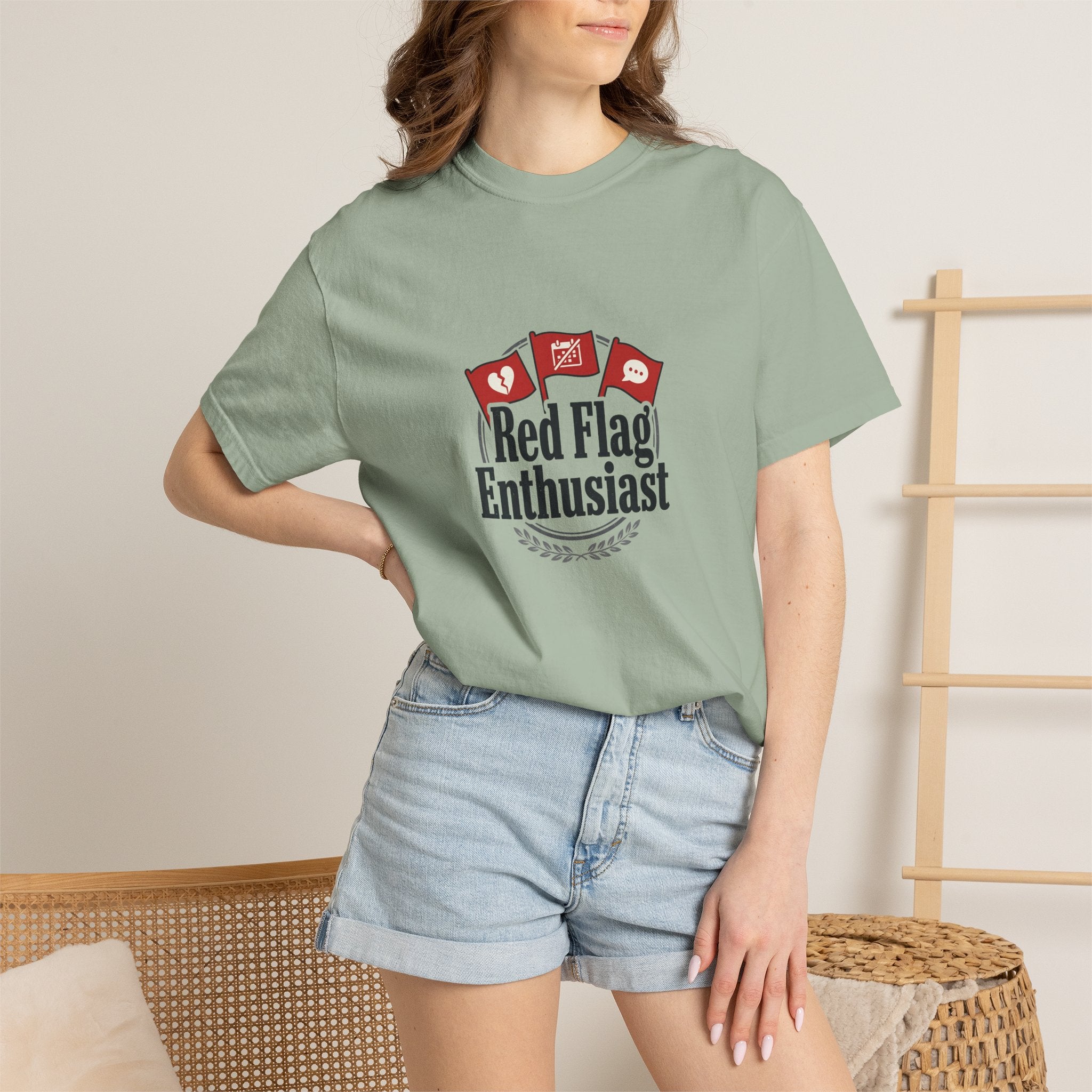 T-Shirt — "Red Flag Enthusiast" Graphic Tee