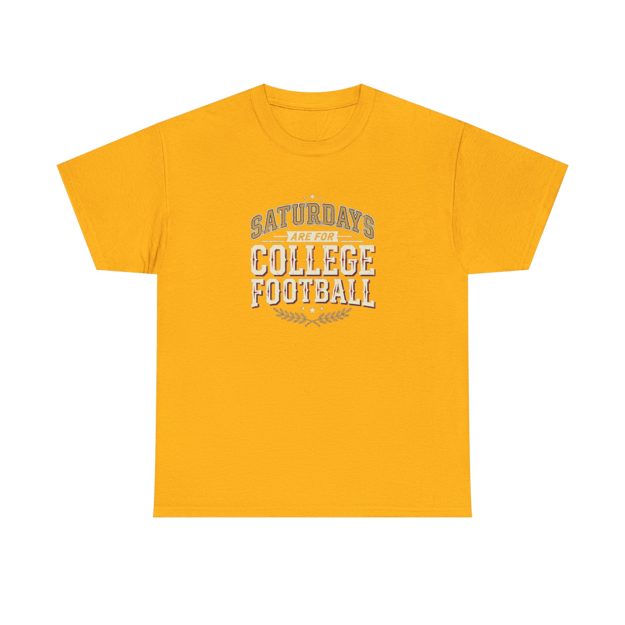 Saturdays College Football Tee — Vintage Game Day Shirt