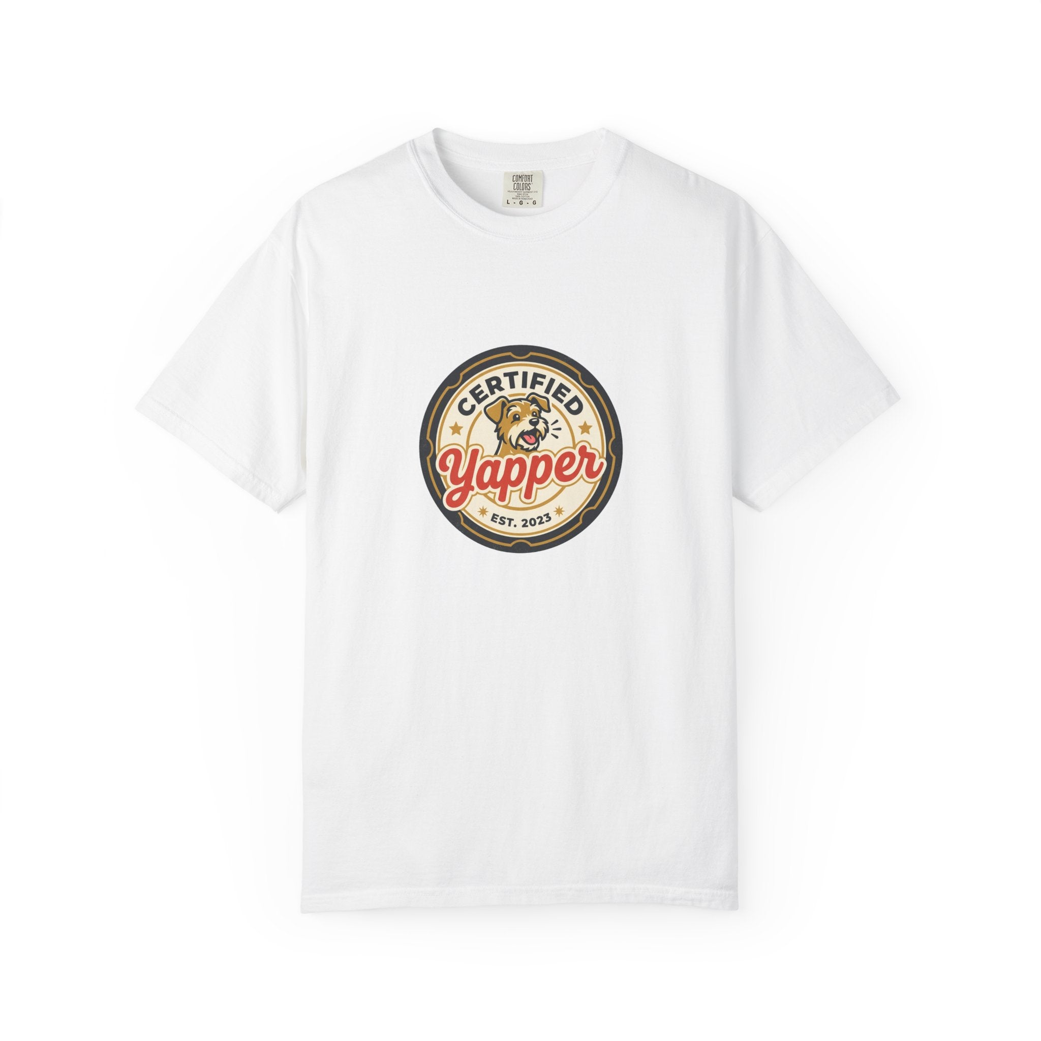 Certified Yapper T-Shirt — Funny Dog Lover Tee