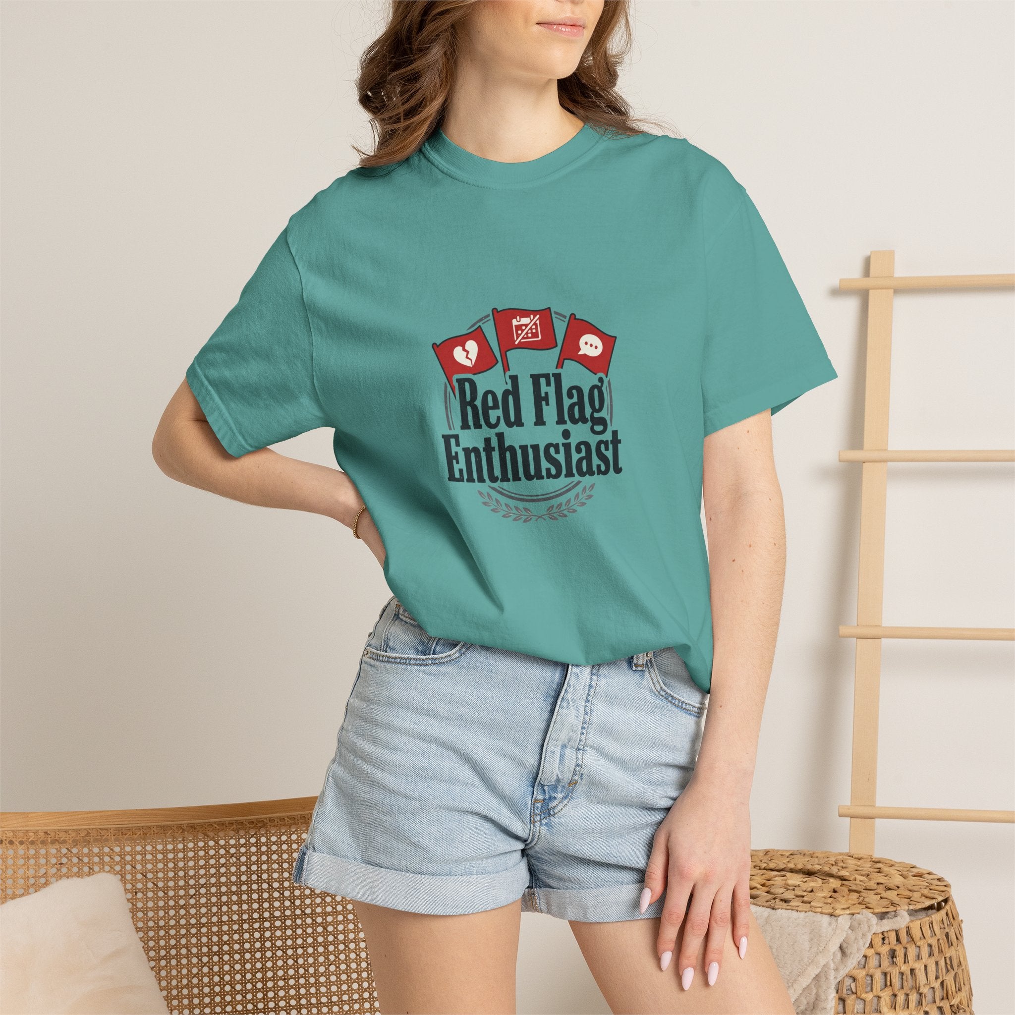 T-Shirt — "Red Flag Enthusiast" Graphic Tee