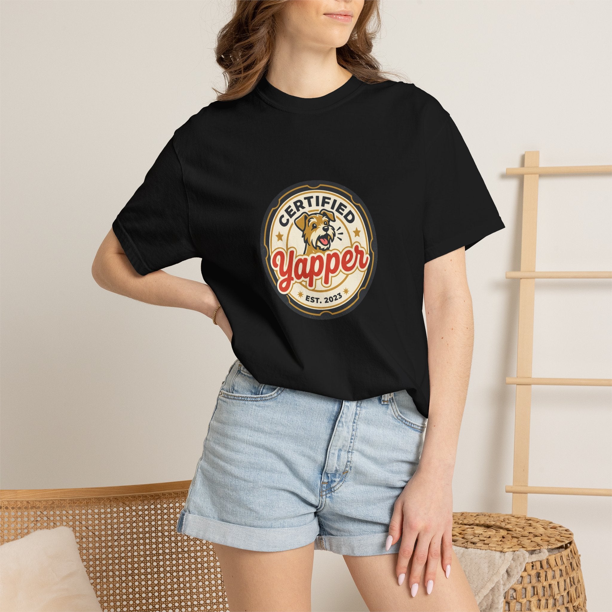 Certified Yapper T-Shirt — Funny Dog Lover Tee