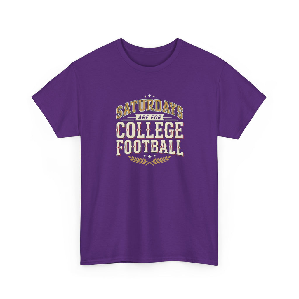 Saturdays College Football Tee — Vintage Game Day Shirt