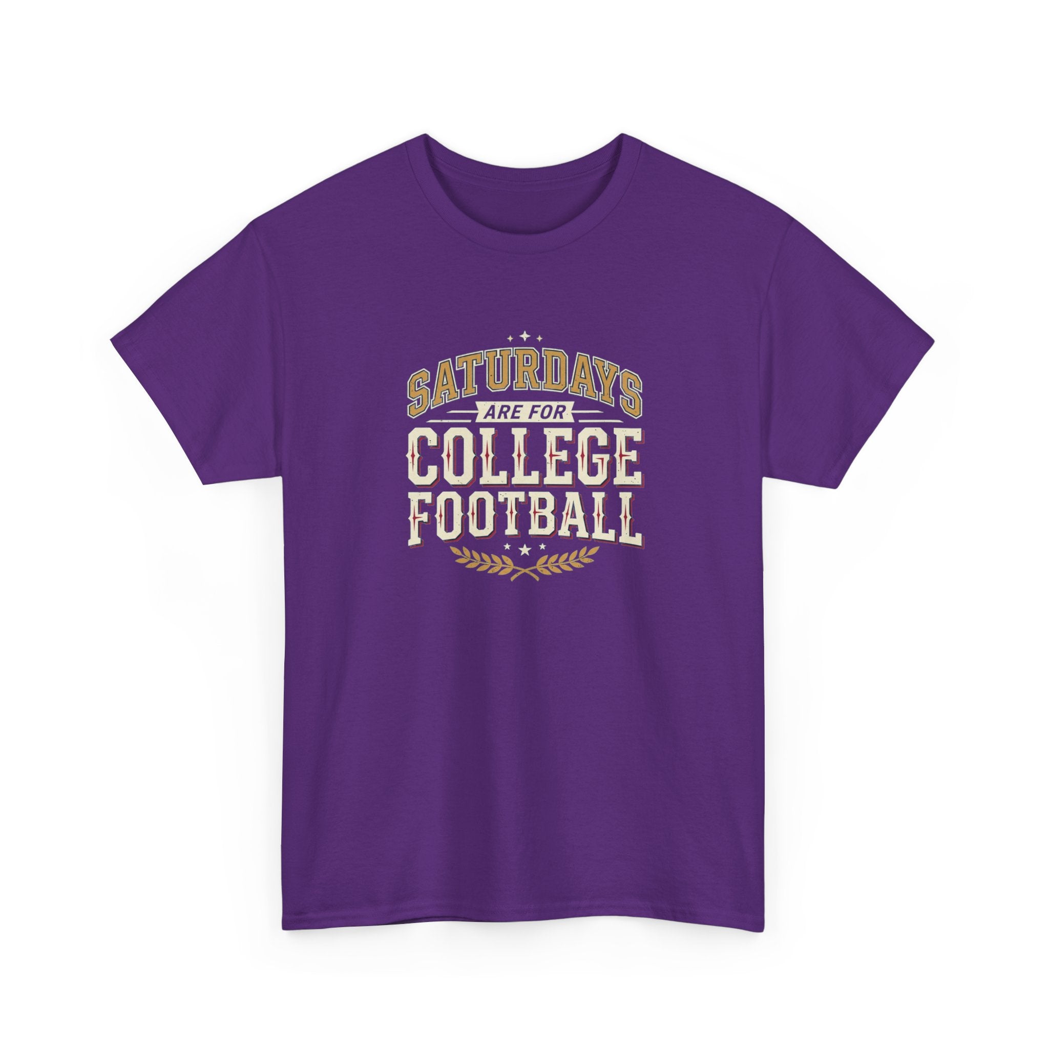 Saturdays College Football Tee — Vintage Game Day Shirt