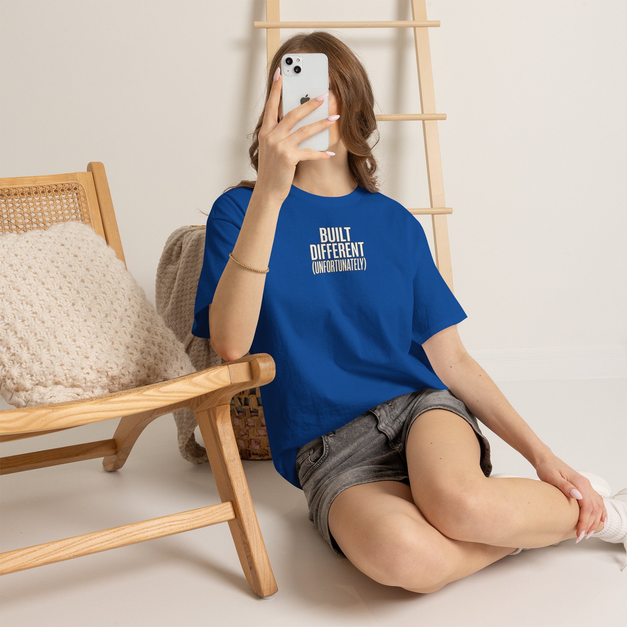Built Different Tee — Bold Minimalist Graphic T-Shirt