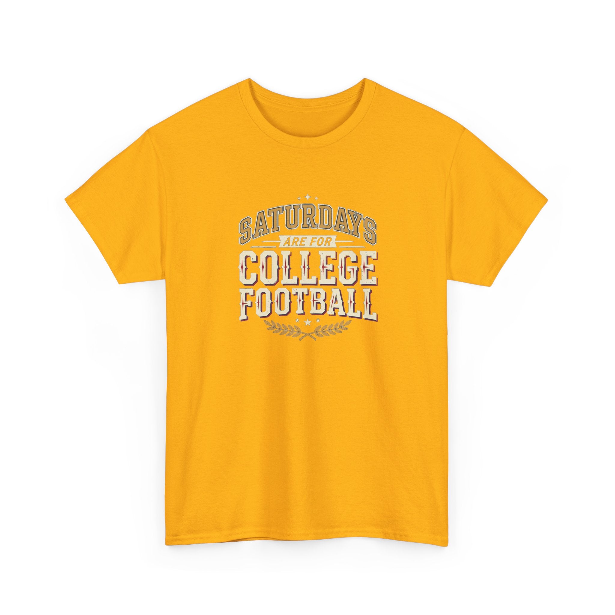 Saturdays College Football Tee — Vintage Game Day Shirt