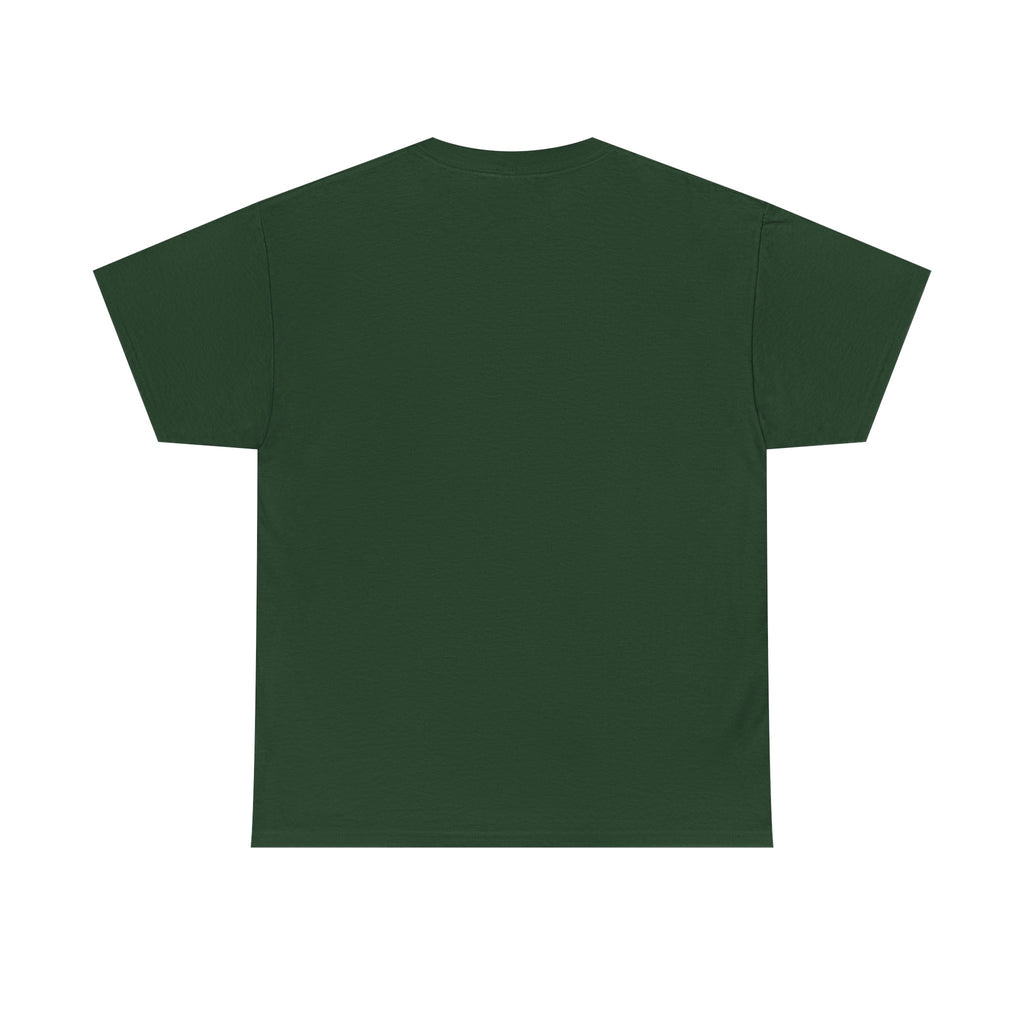 Autopilot Enabled Minimal Script Tee — White Cotton T‑Shirt