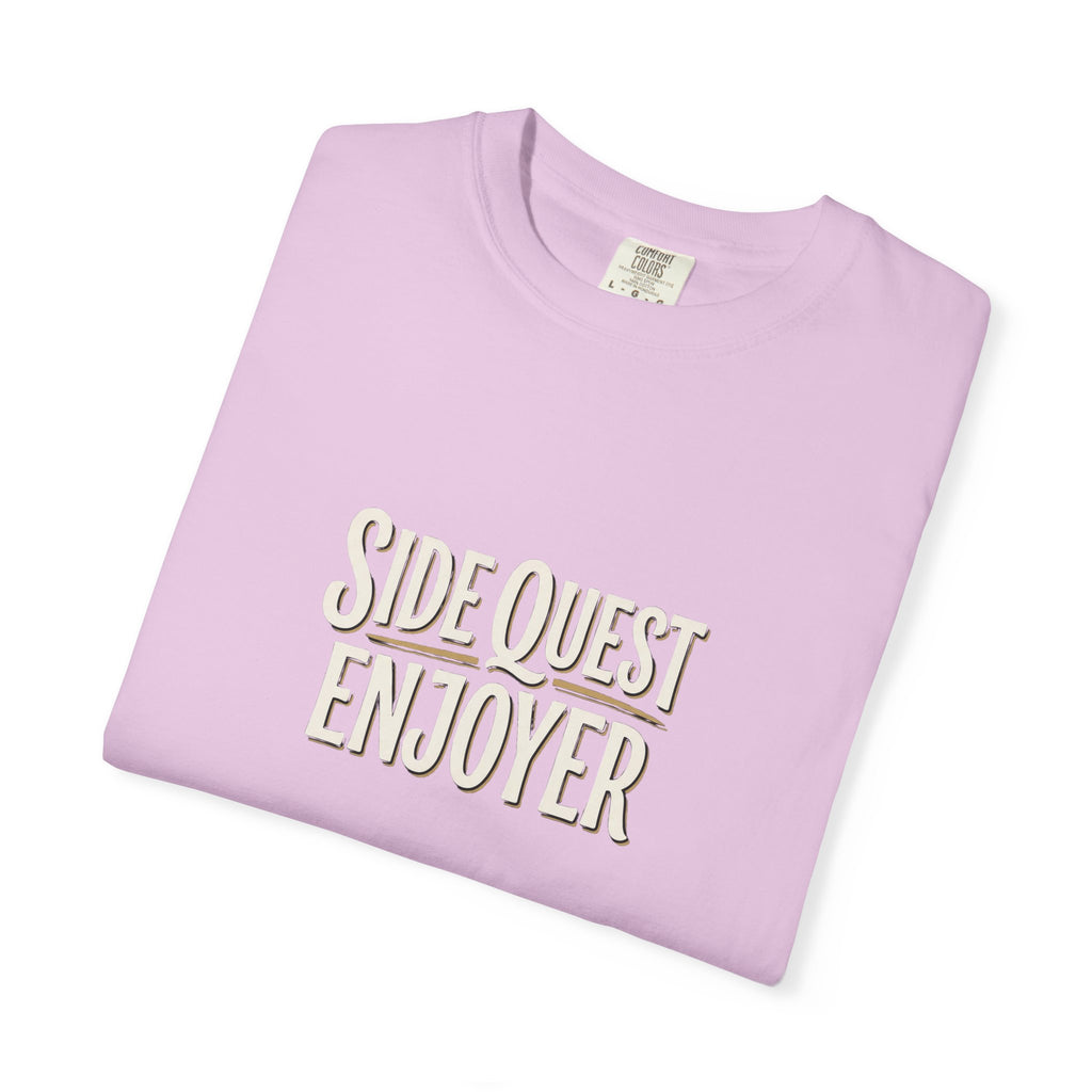 Side Quest Enjoyer T-Shirt — Retro Gamer Adventure Tee