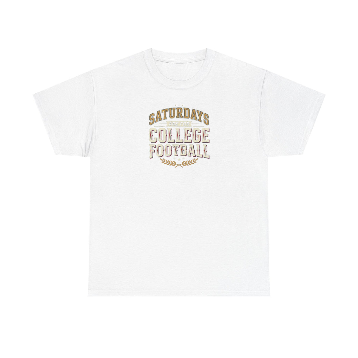 Saturdays are for College Football Tee — Vintage Game Day Shirt