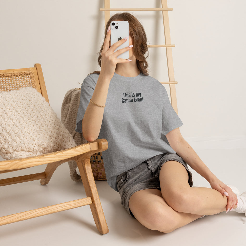 This Is My Canon Event T-Shirt — Funny Fan Quote Tee