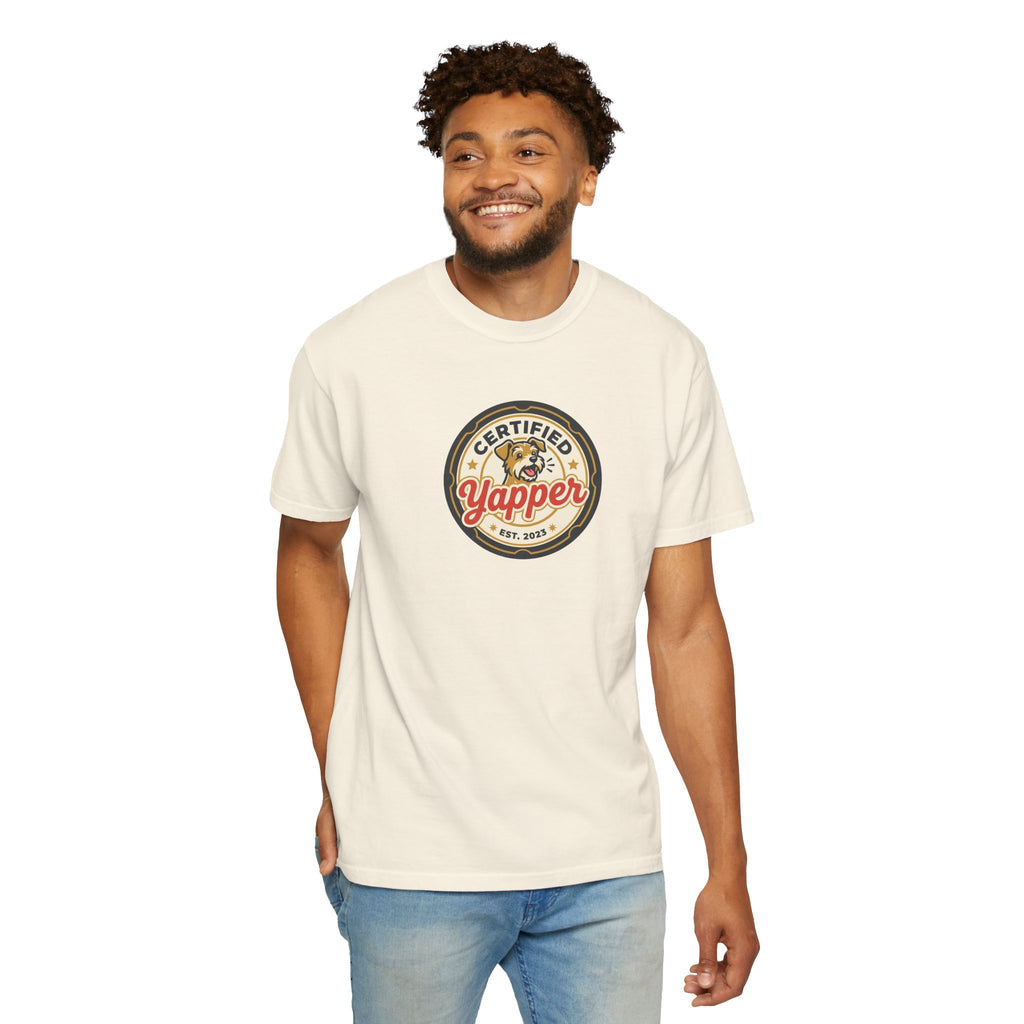 Certified Yapper T-Shirt — Funny Dog Lover Tee