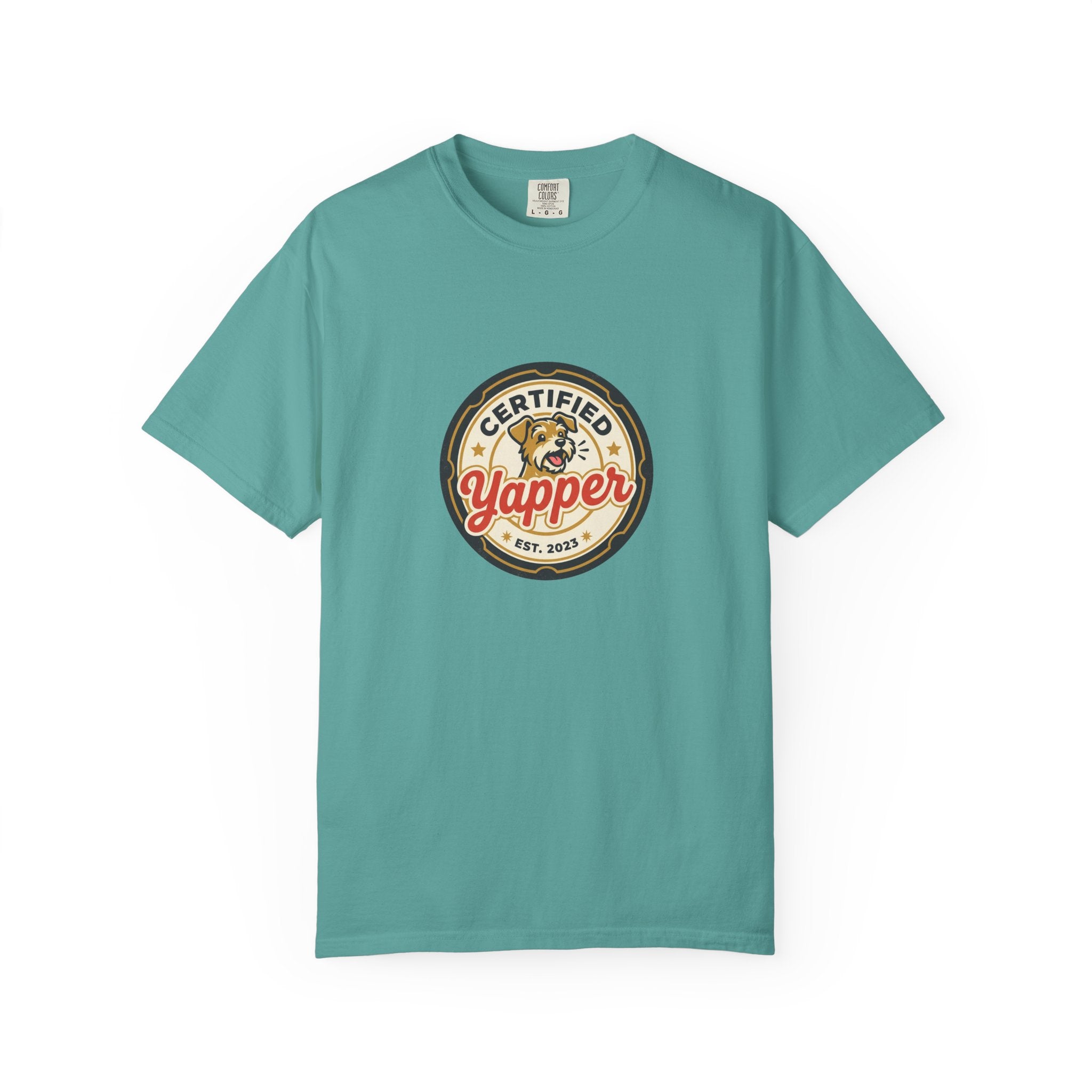 Certified Yapper T-Shirt — Funny Dog Lover Tee