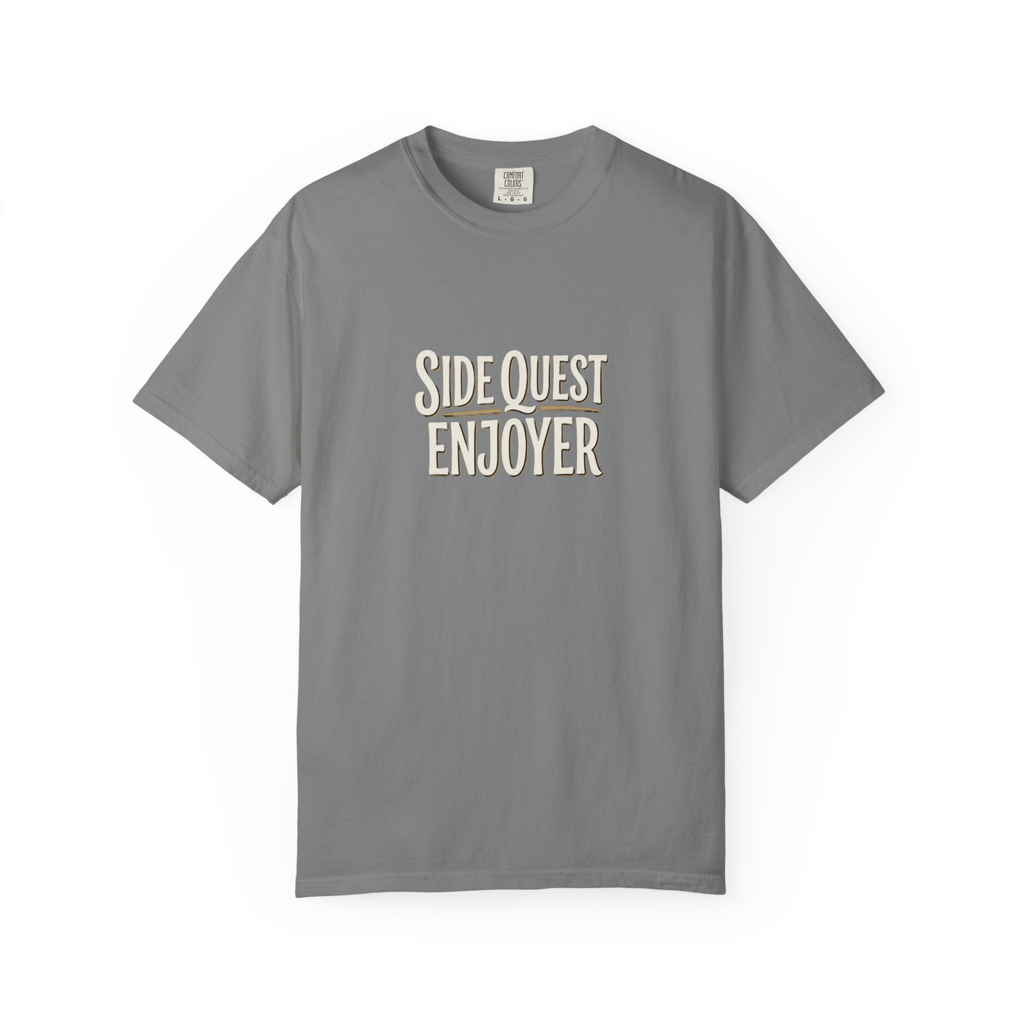 Side Quest Enjoyer T-Shirt — Retro Gamer Adventure Tee