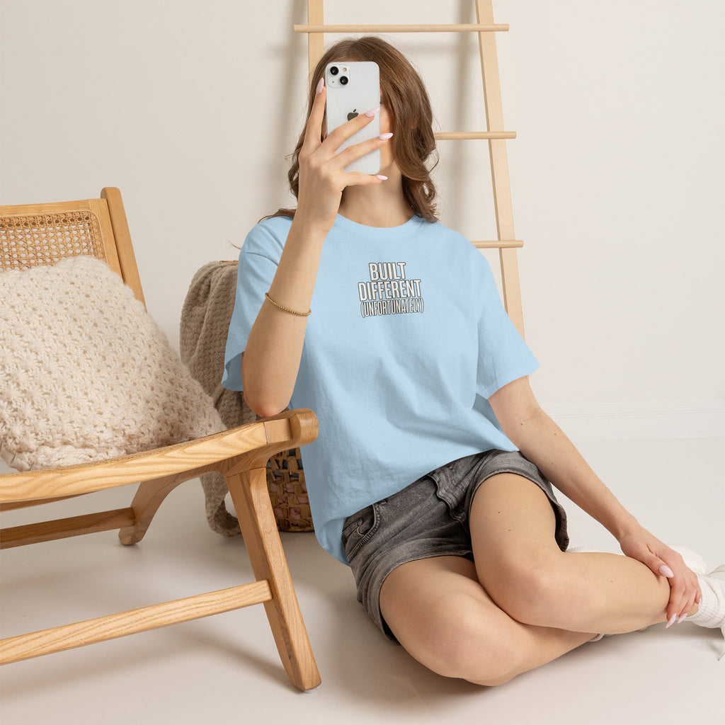 Built Different Tee — Bold Minimalist Graphic T-Shirt