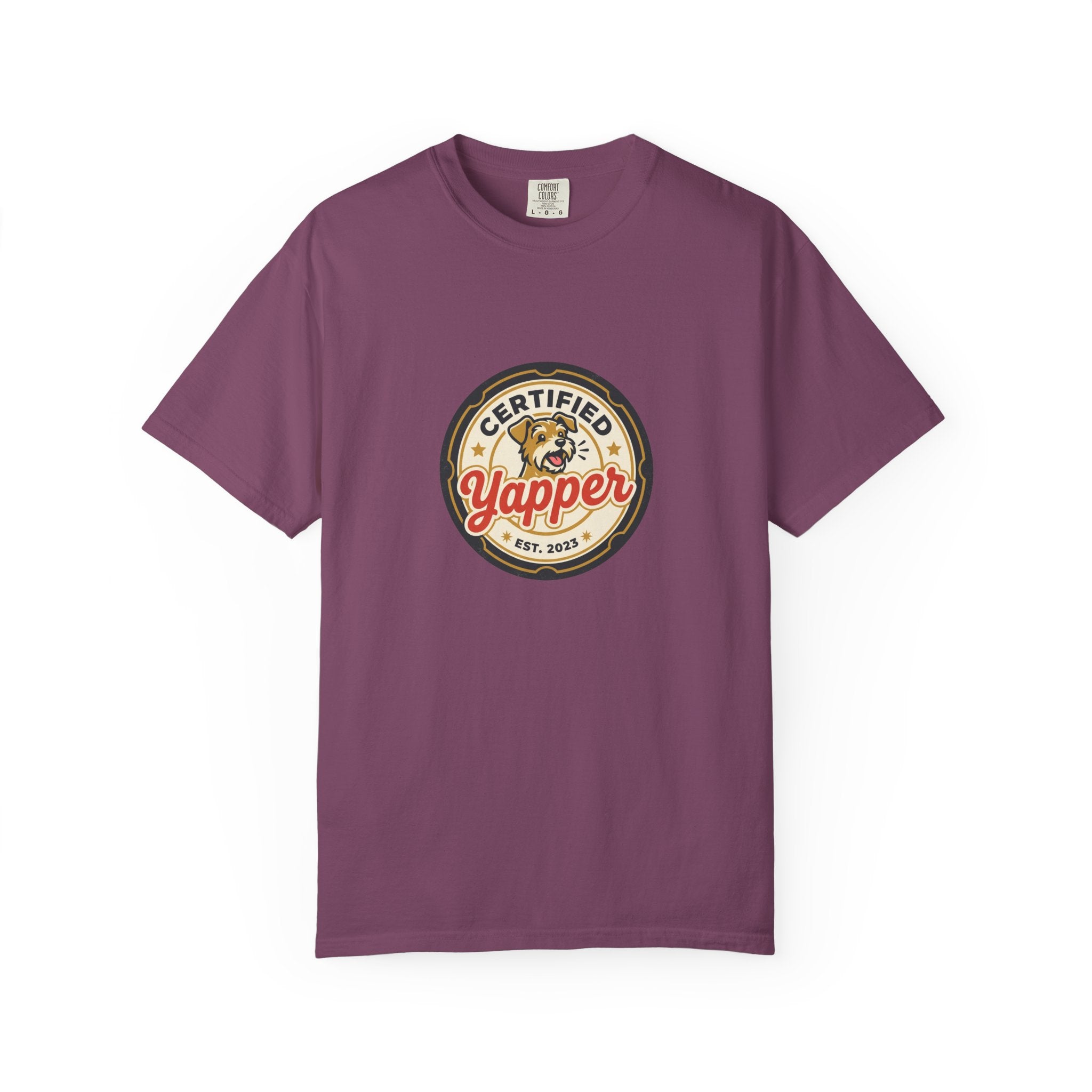 Certified Yapper T-Shirt — Funny Dog Lover Tee
