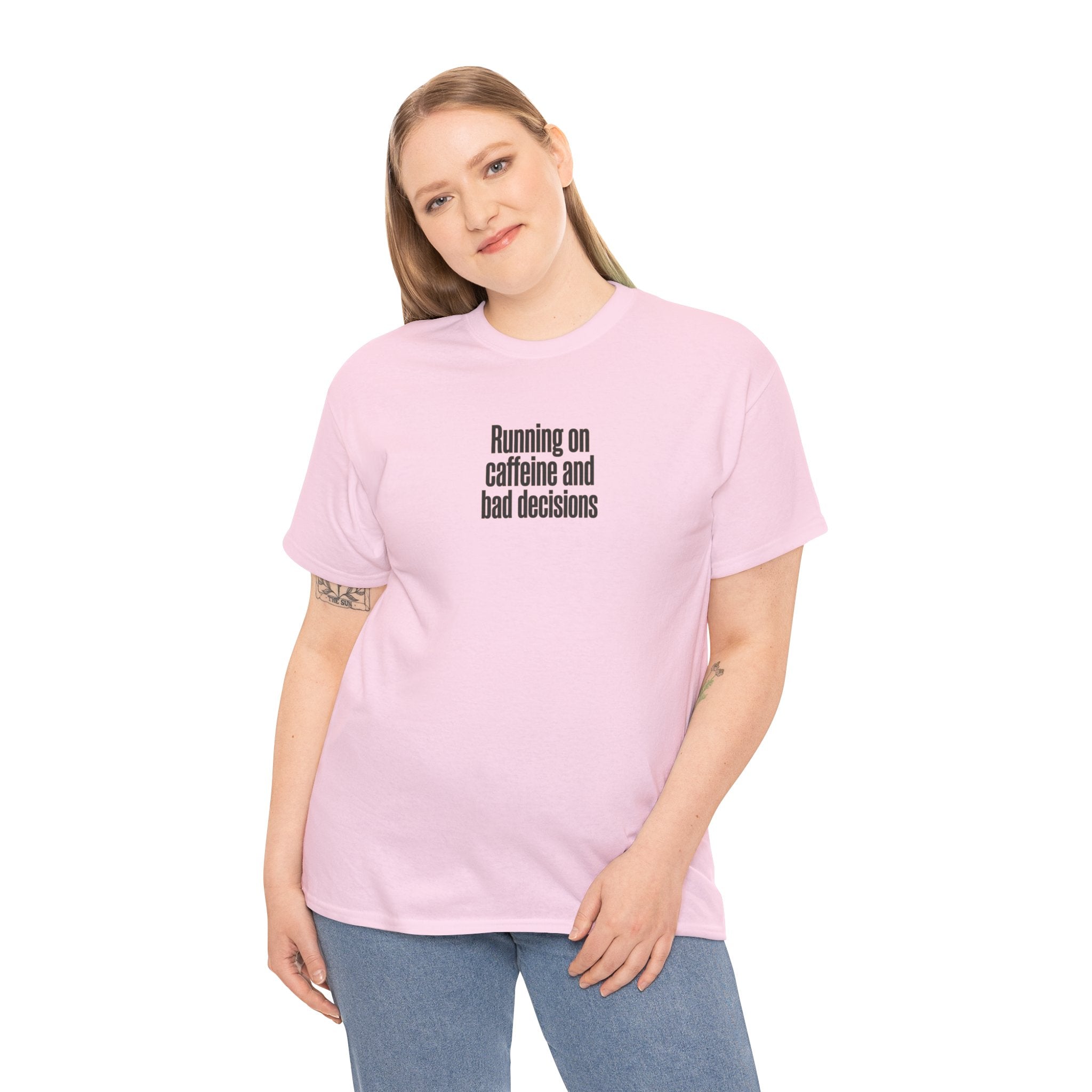 Running on Caffeine and Bad Decisions T-Shirt