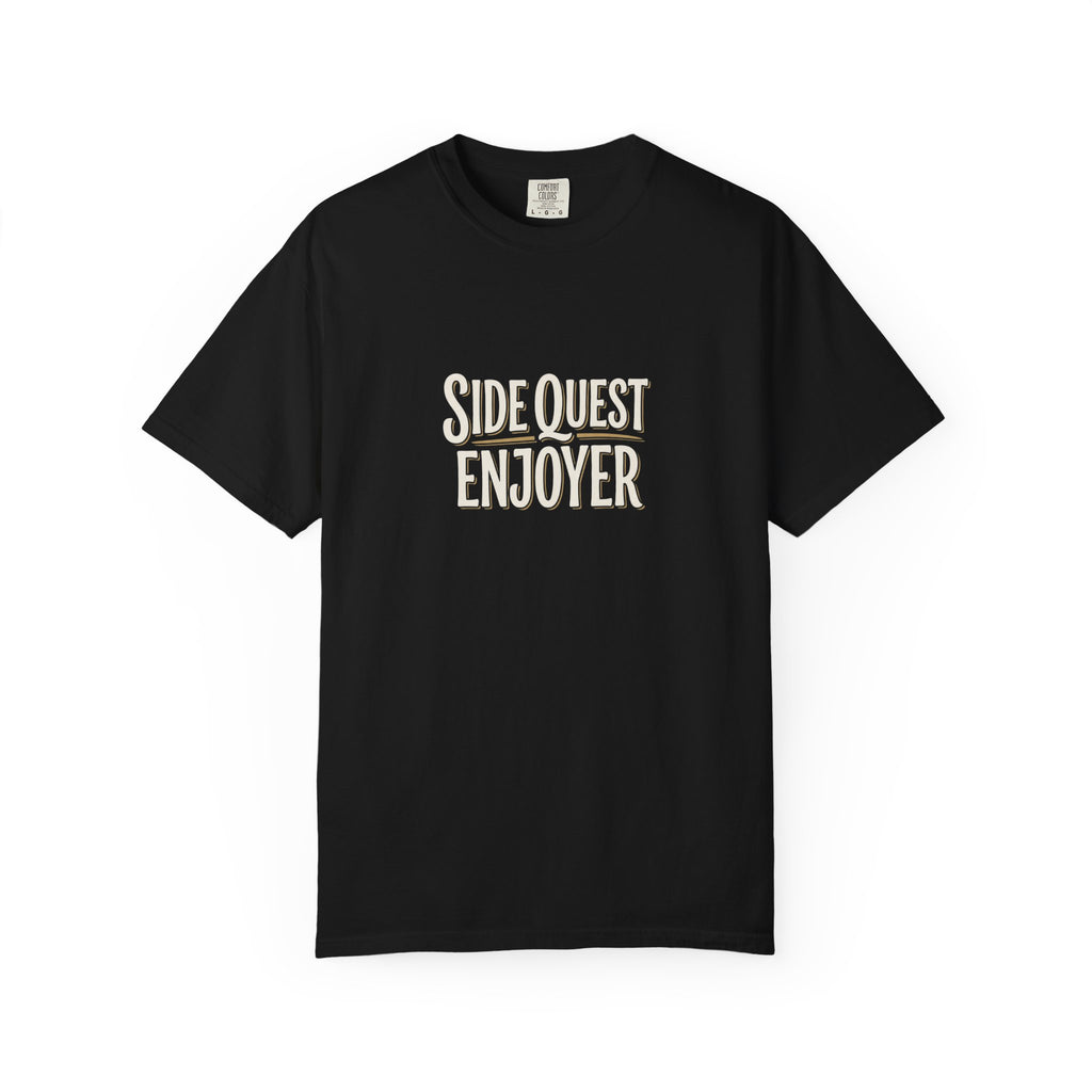 Side Quest Enjoyer T-Shirt — Retro Gamer Adventure Tee