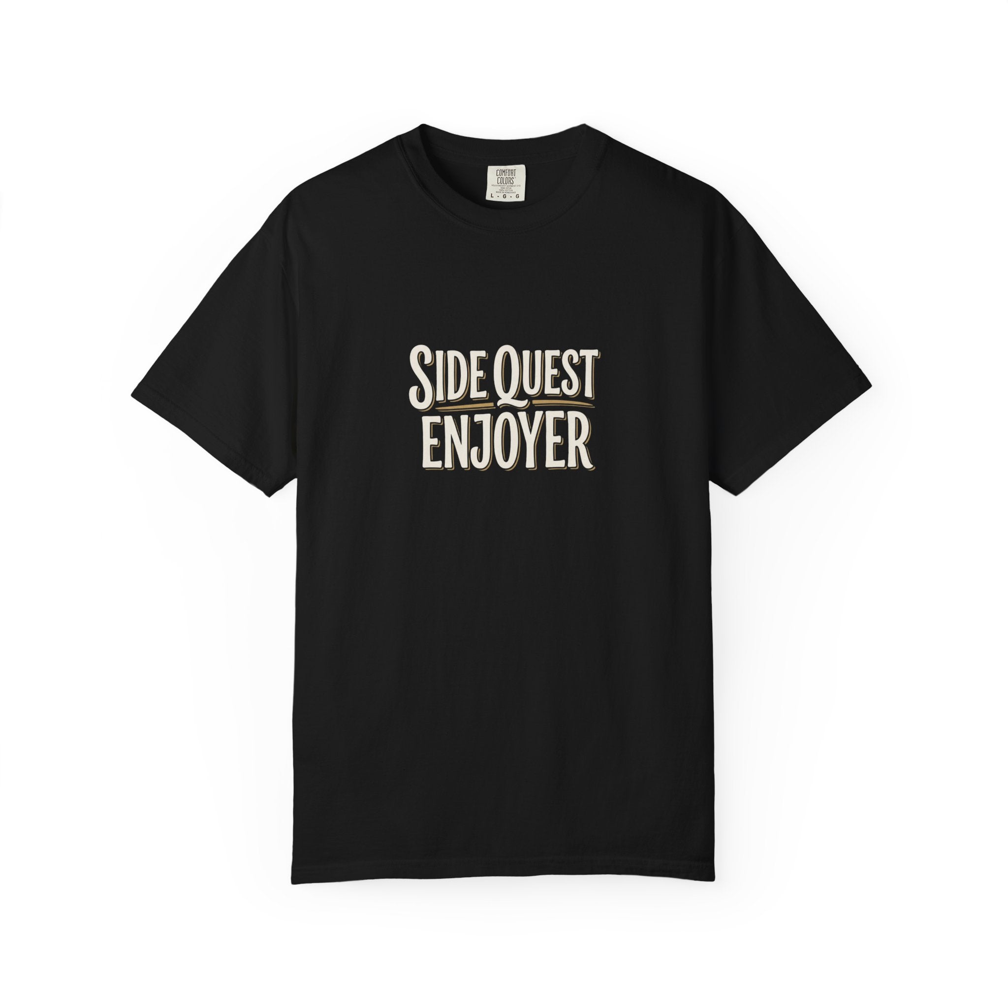 Side Quest Enjoyer T-Shirt — Retro Gamer Adventure Tee