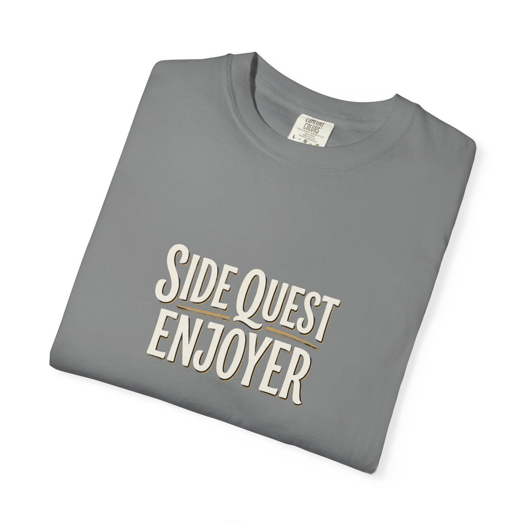 Side Quest Enjoyer T-Shirt — Retro Gamer Adventure Tee