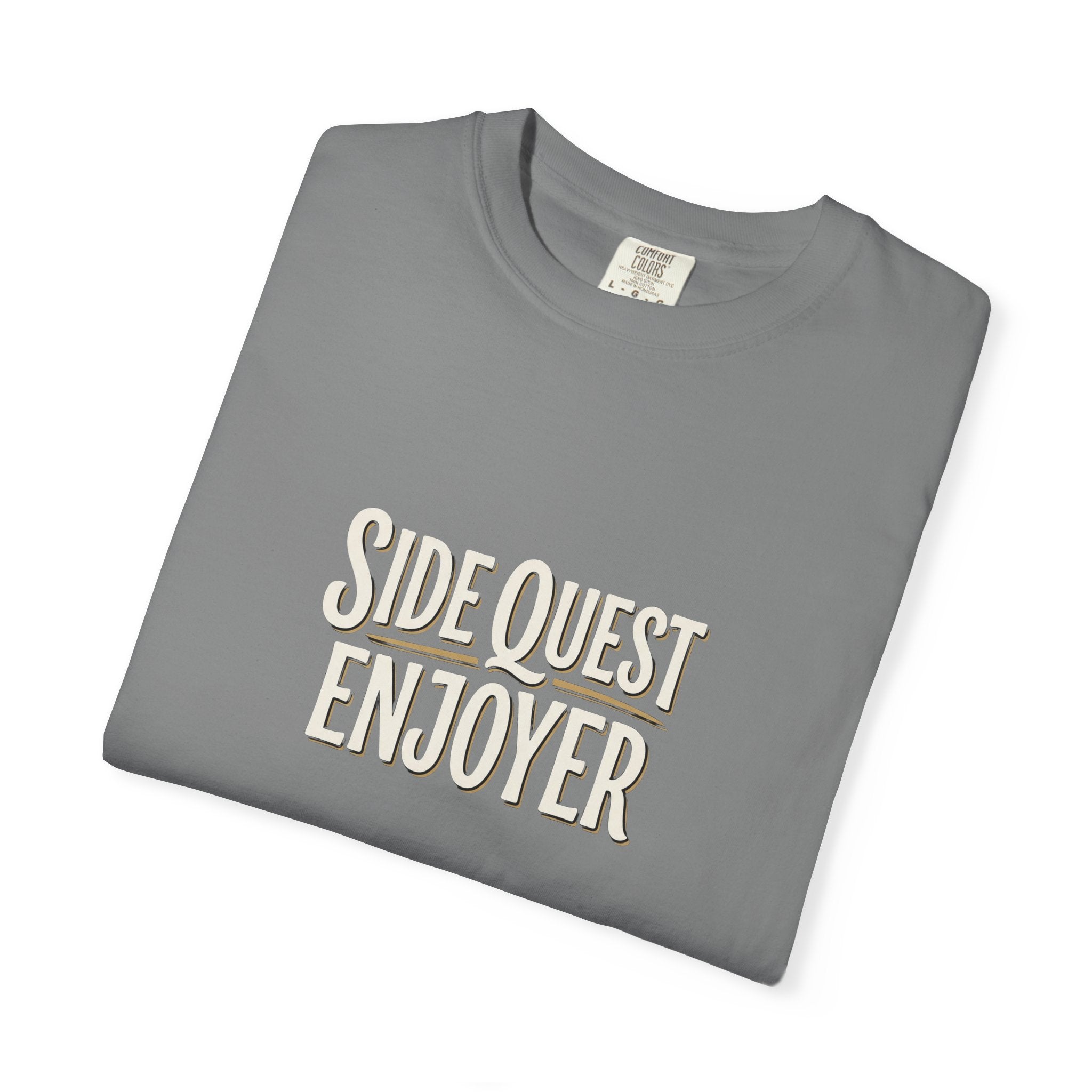 Side Quest Enjoyer T-Shirt — Retro Gamer Adventure Tee