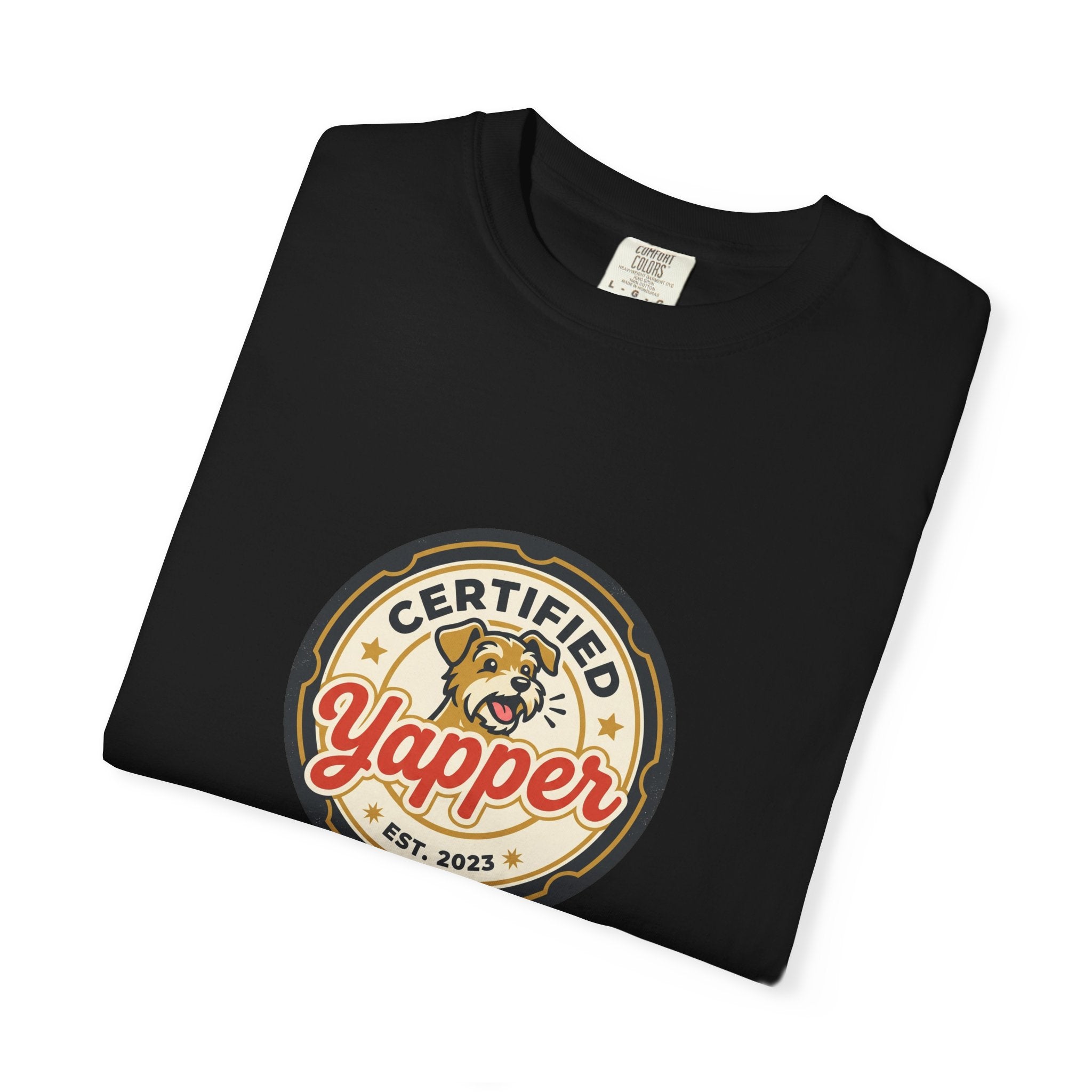 Certified Yapper T-Shirt — Funny Dog Lover Tee