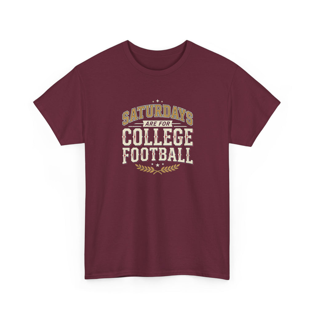 Saturdays College Football Tee — Vintage Game Day Shirt