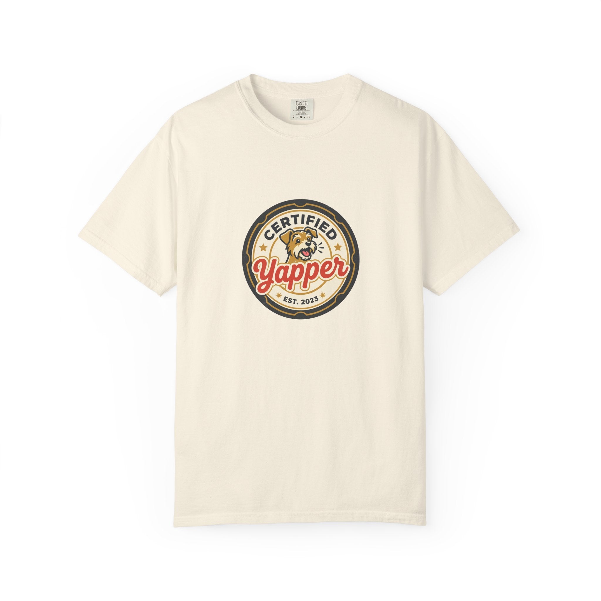 Certified Yapper T-Shirt — Funny Dog Lover Tee